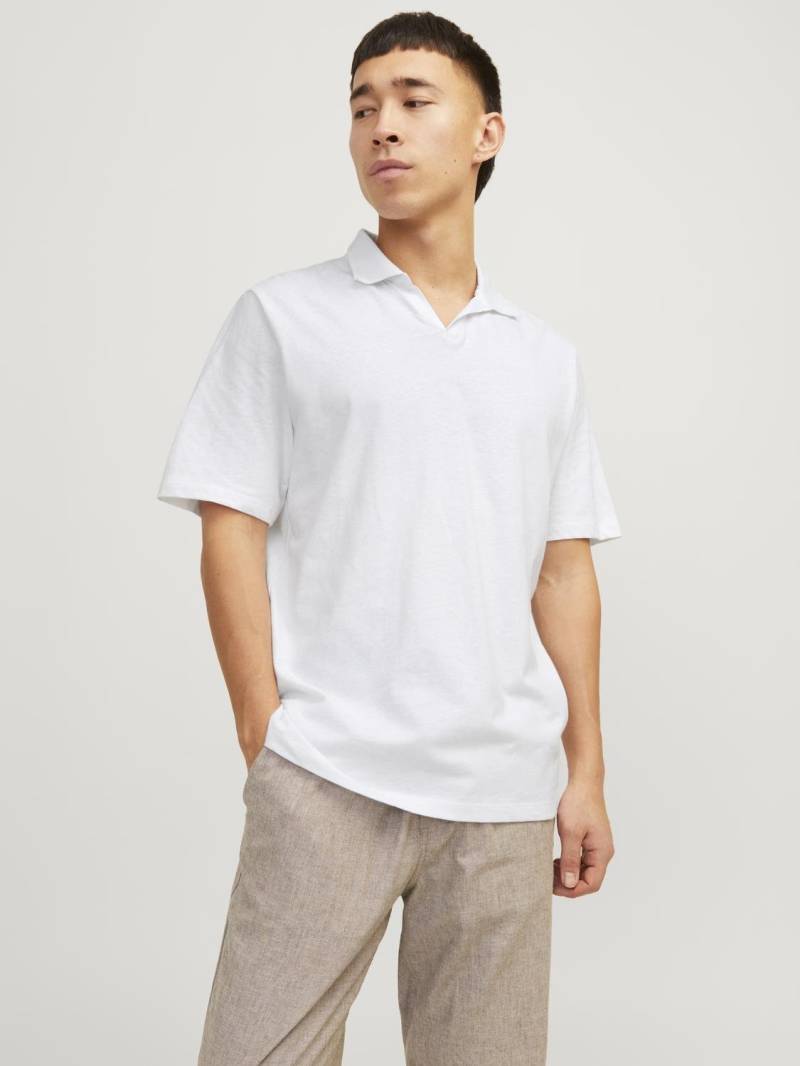 Jack & Jones Poloshirt »JJESUMMER LINEN POLO SS LN« von Jack & Jones