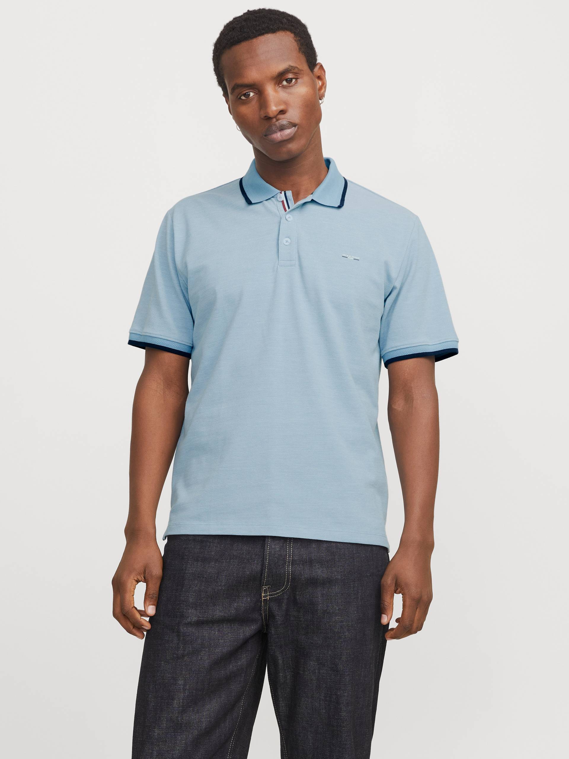 Jack & Jones Poloshirt »JPRBLUALVES SS POLO SN« von Jack & Jones