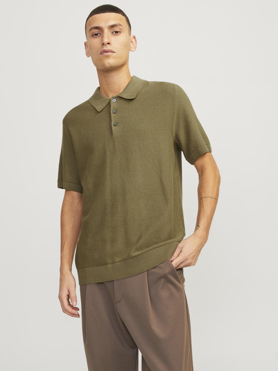 Jack & Jones Poloshirt »JPRBLUSANDRI KNIT POLO SN« von Jack & Jones