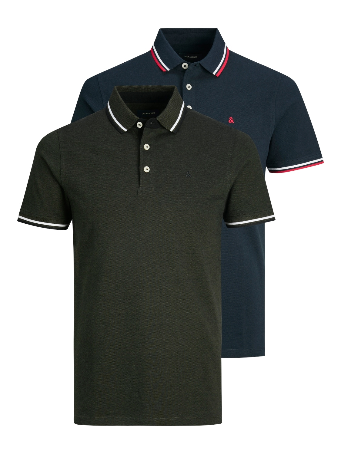 Jack & Jones Poloshirt »JJEPAULOS POLO SS 2PK MP NOOS« von Jack & Jones