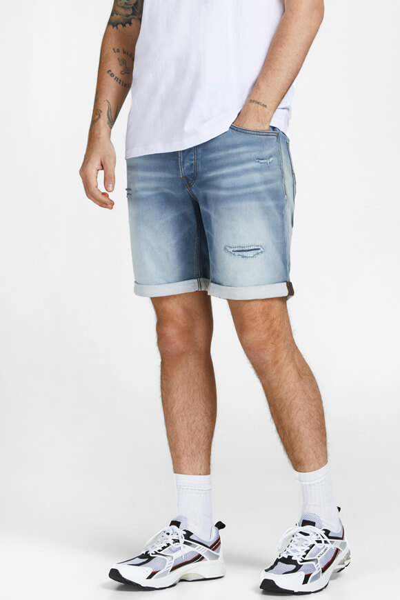 Jack & Jones Rick Jeansshorts | Hellblau Denim | Herren  | XS von Jack & Jones