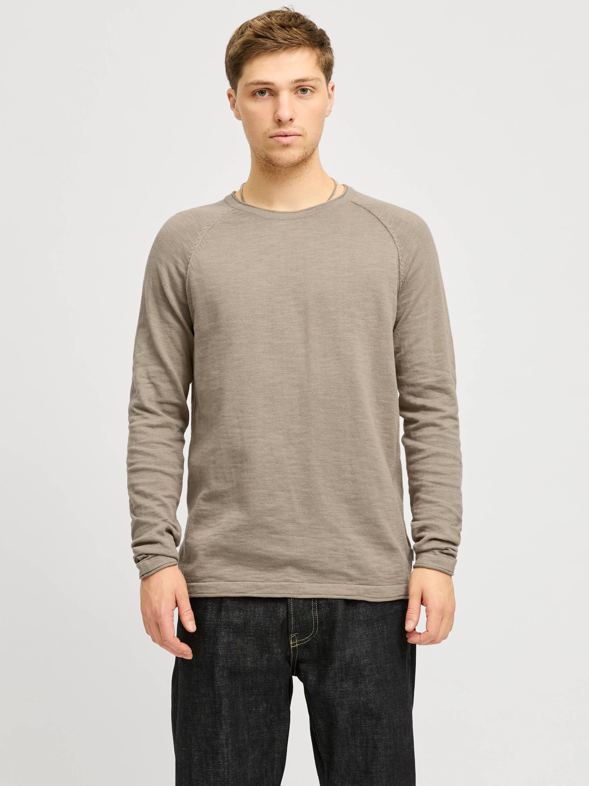 Jack & Jones Rundhalspullover »JJEBREEZE KNIT CREW NECK SN«, mit Rundhalsausschnitt von Jack & Jones