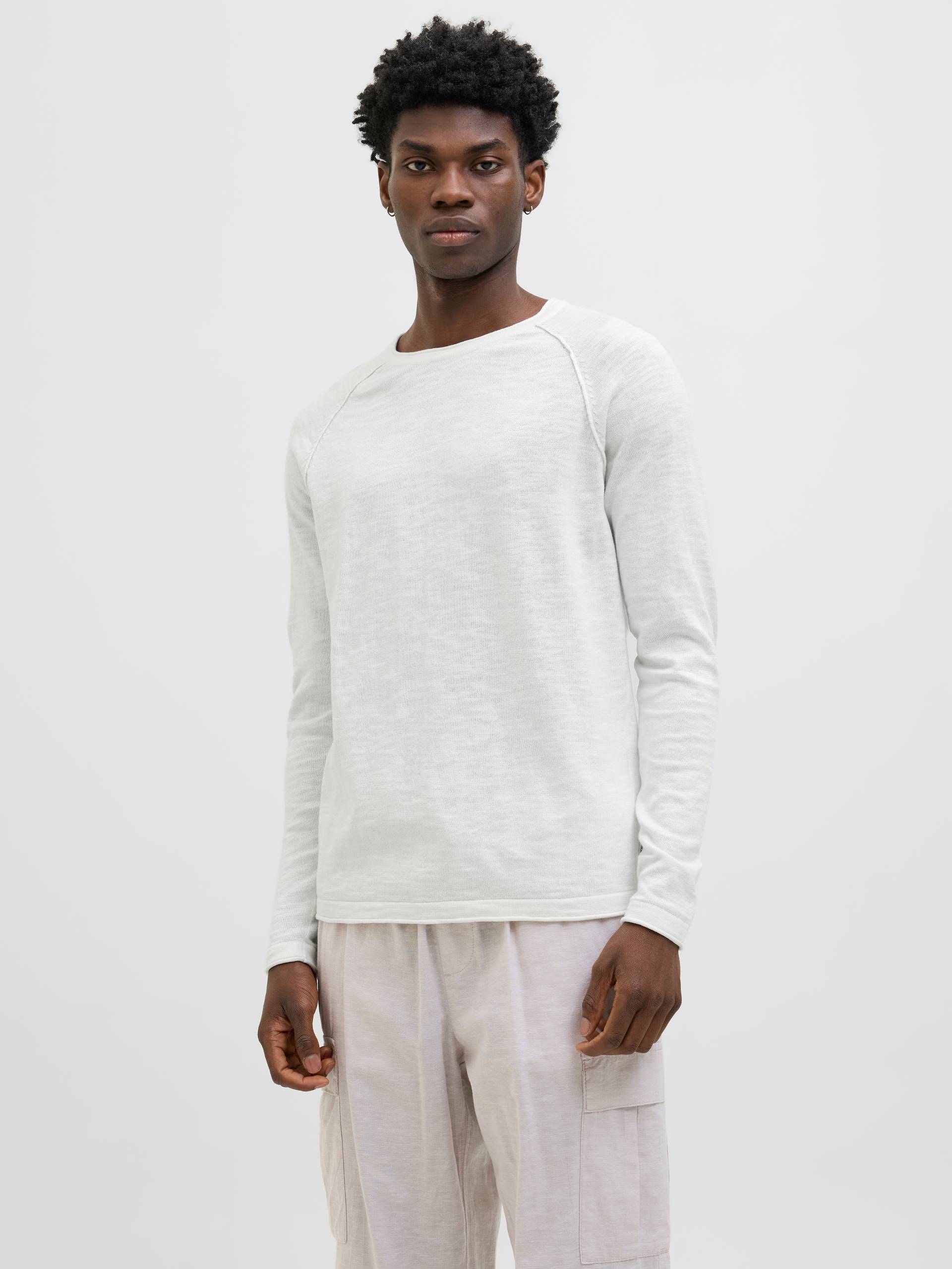 Jack & Jones Rundhalspullover »JJEBREEZE KNIT CREW NECK SN«, mit Rundhalsausschnitt von Jack & Jones