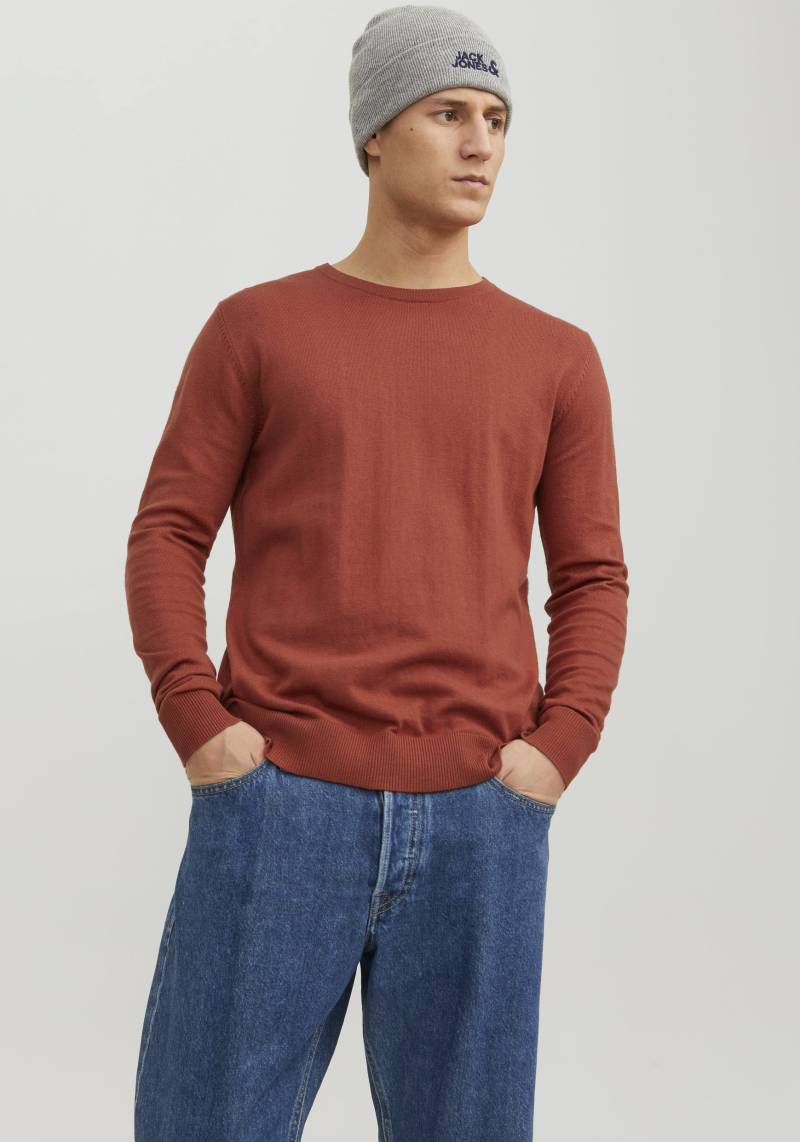 Jack & Jones Strickpullover »JJEEMIL KNIT CREW NECK NOOS«, mit Rundhalsausschnitt von Jack & Jones