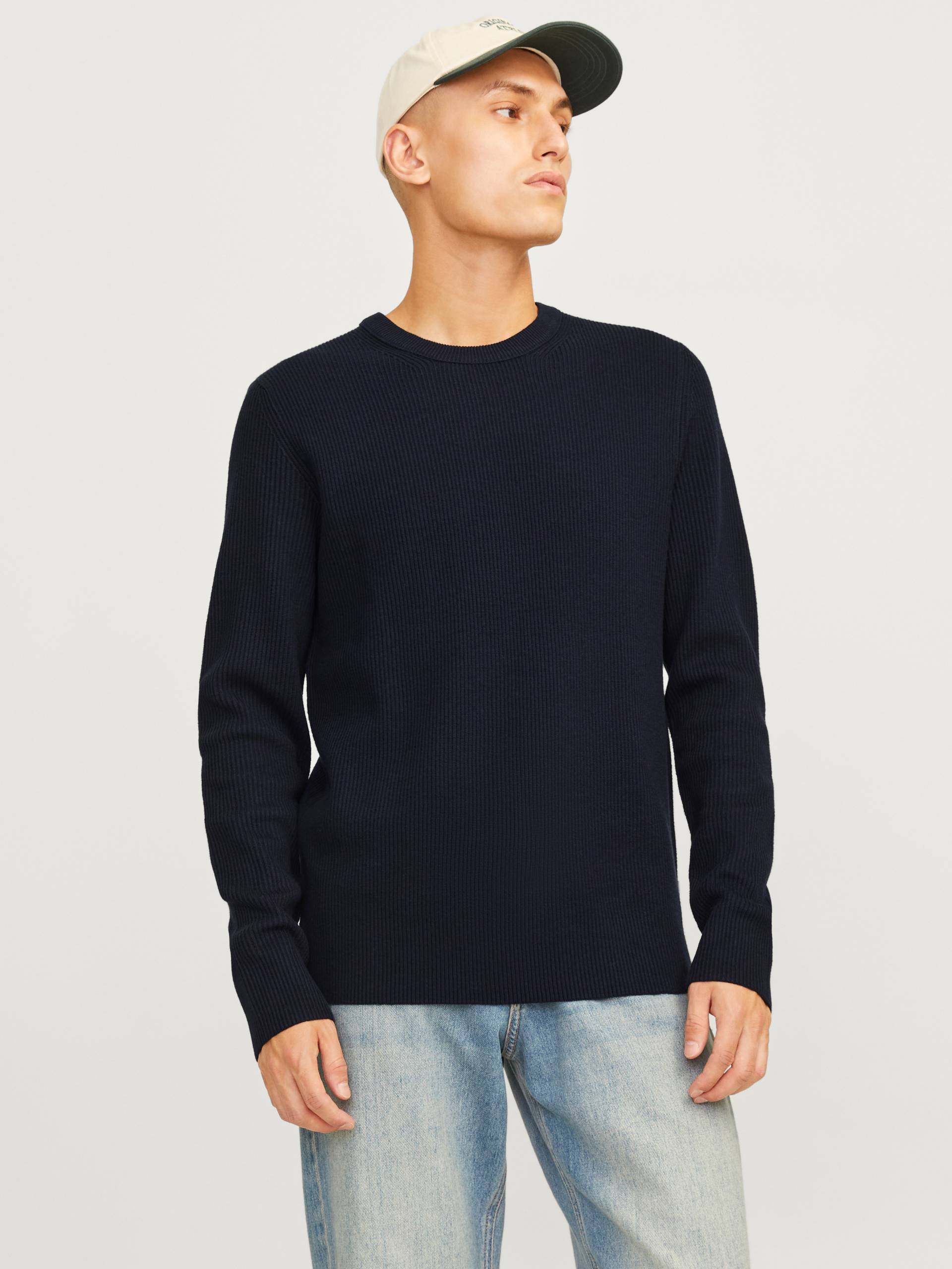 Jack & Jones Rundhalspullover »JJEPERFECT KNIT CREW NECK SN« von Jack & Jones