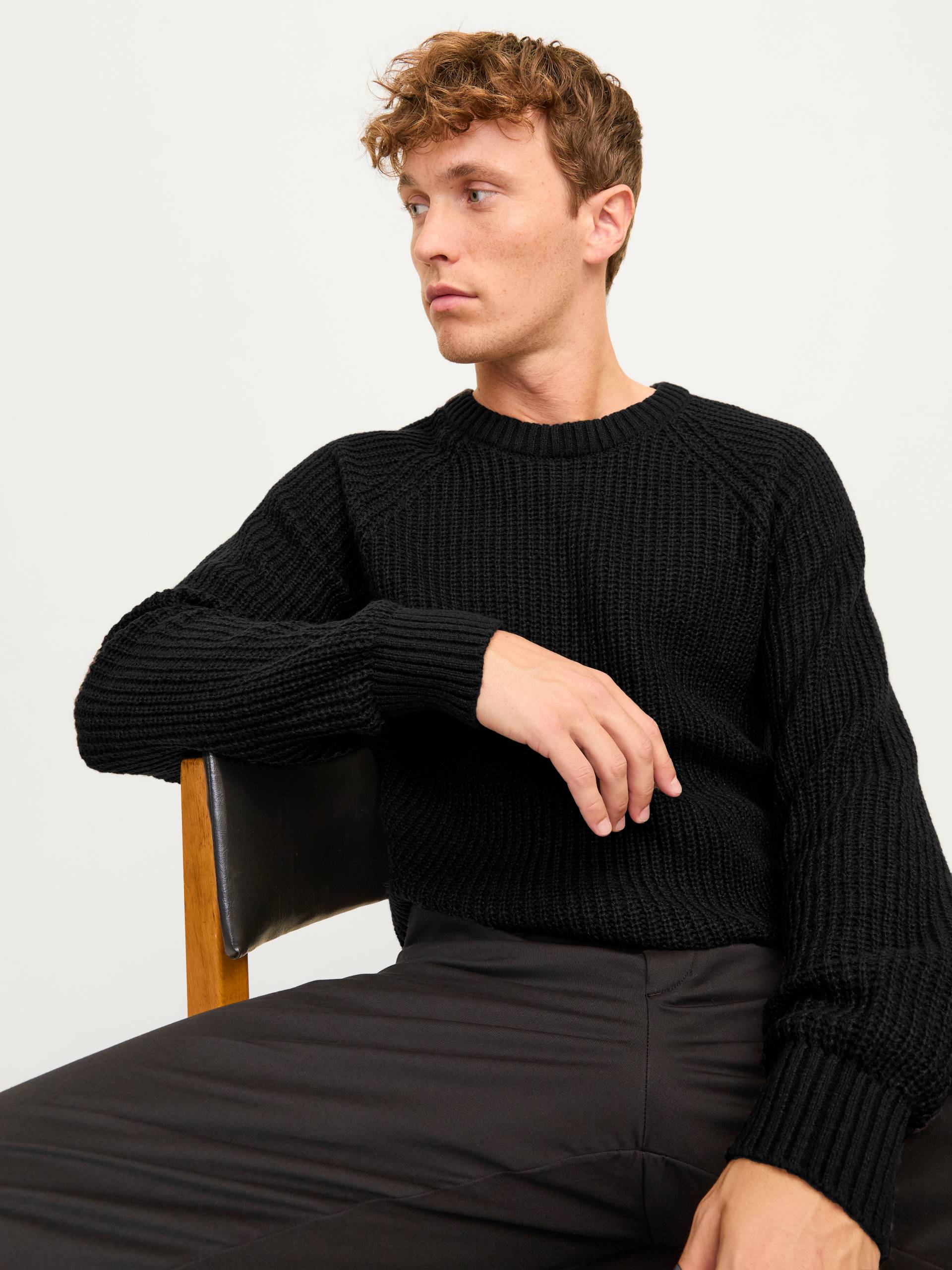 Jack & Jones Rundhalspullover »JJJONES KNIT CREW NECK« von Jack & Jones