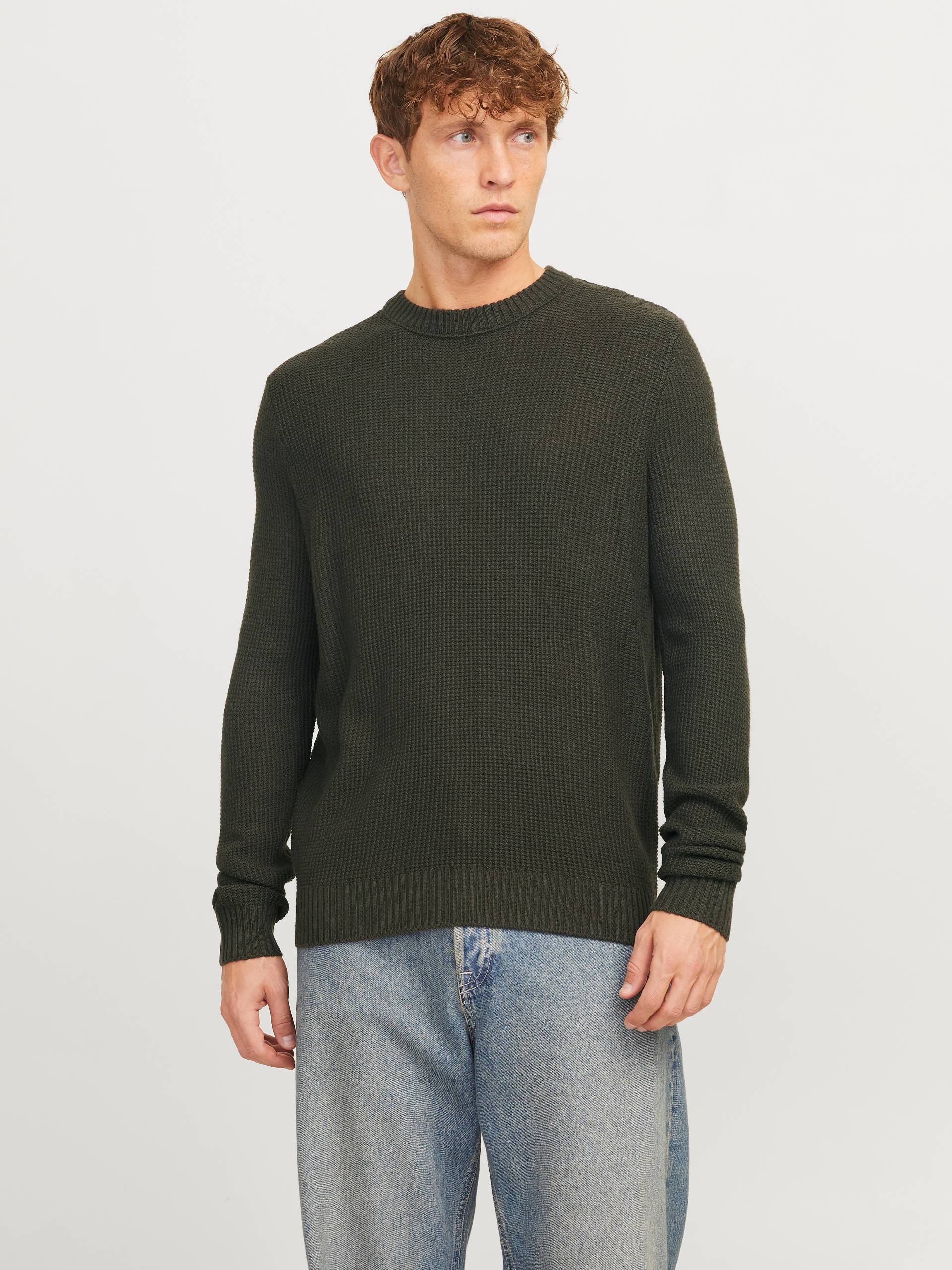 Jack & Jones Rundhalspullover »JJROY KNIT CREW NECK« von Jack & Jones