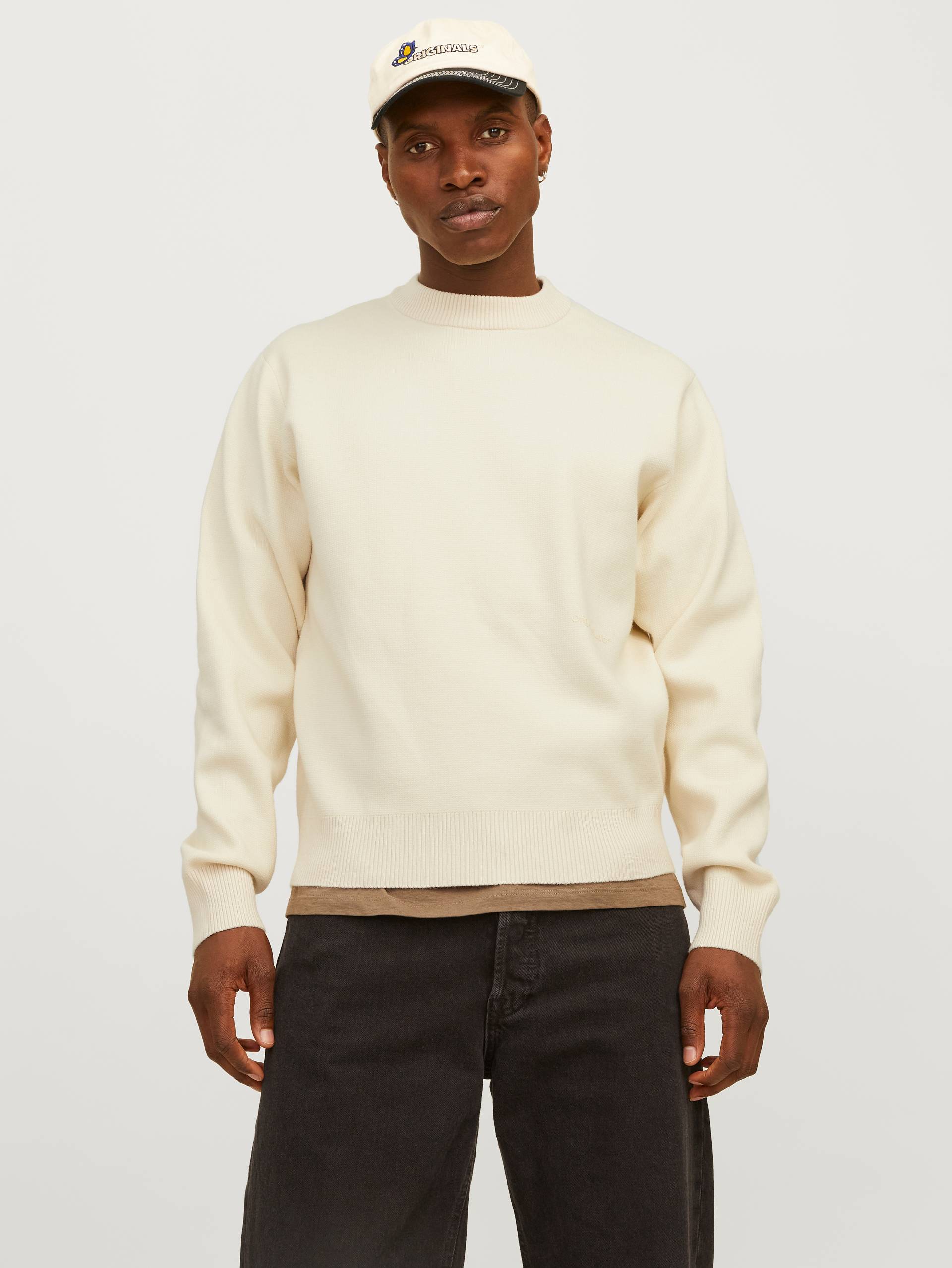 Jack & Jones Rundhalspullover »JORVESTERBRO KNIT CREW NECK SN« von Jack & Jones