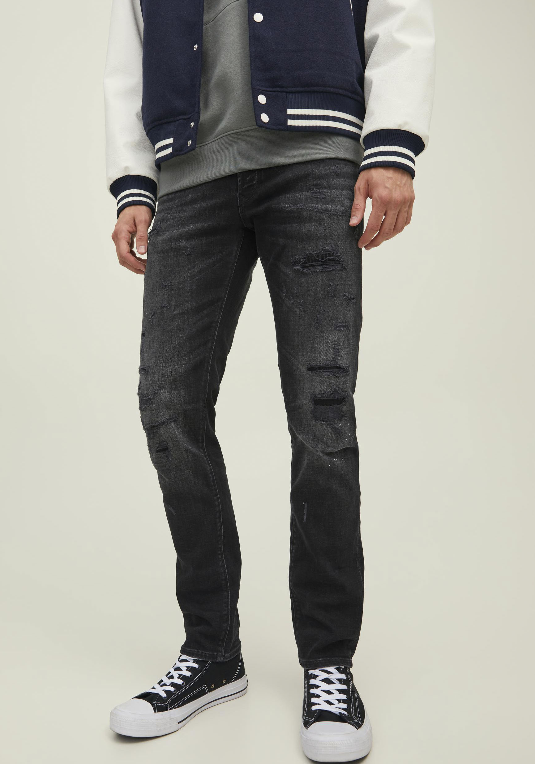 Jack & Jones Slim-fit-Jeans »JJIGLENN JJBLAIR GE 802 NOOS« von Jack & Jones