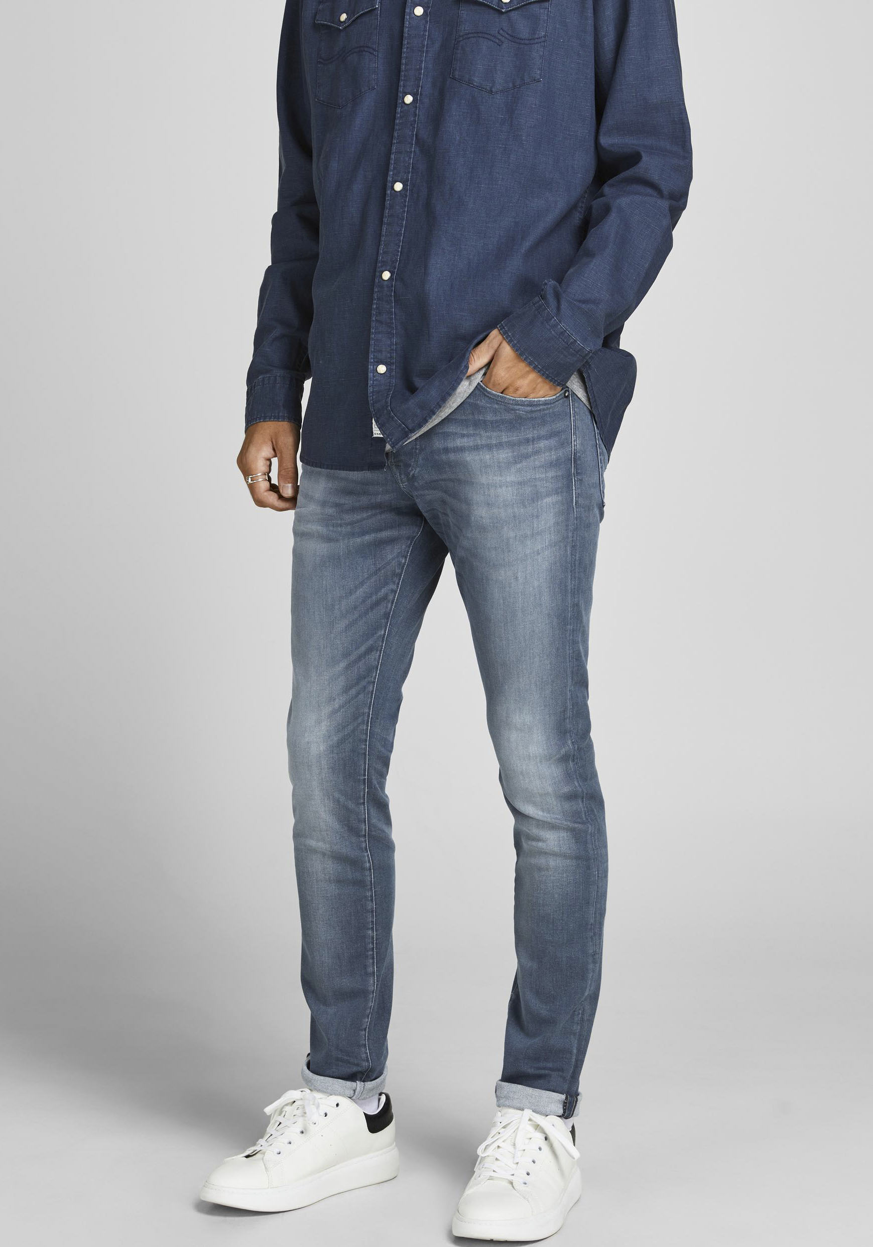 Jack & Jones Slim-fit-Jeans »JJIGLENN JJICON JJ 50SPS NOOS« von Jack & Jones