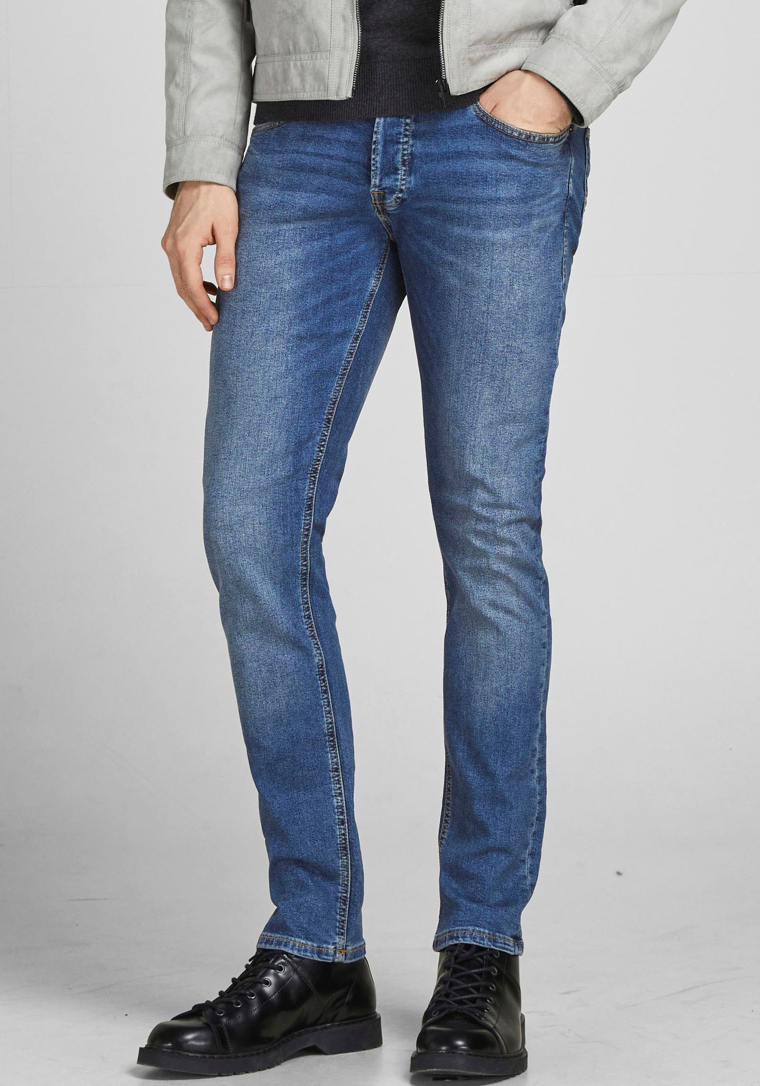 Jack & Jones Slim-fit-Jeans »JJIGLENN JJORIGINAL MF 030 NOOS« von Jack & Jones