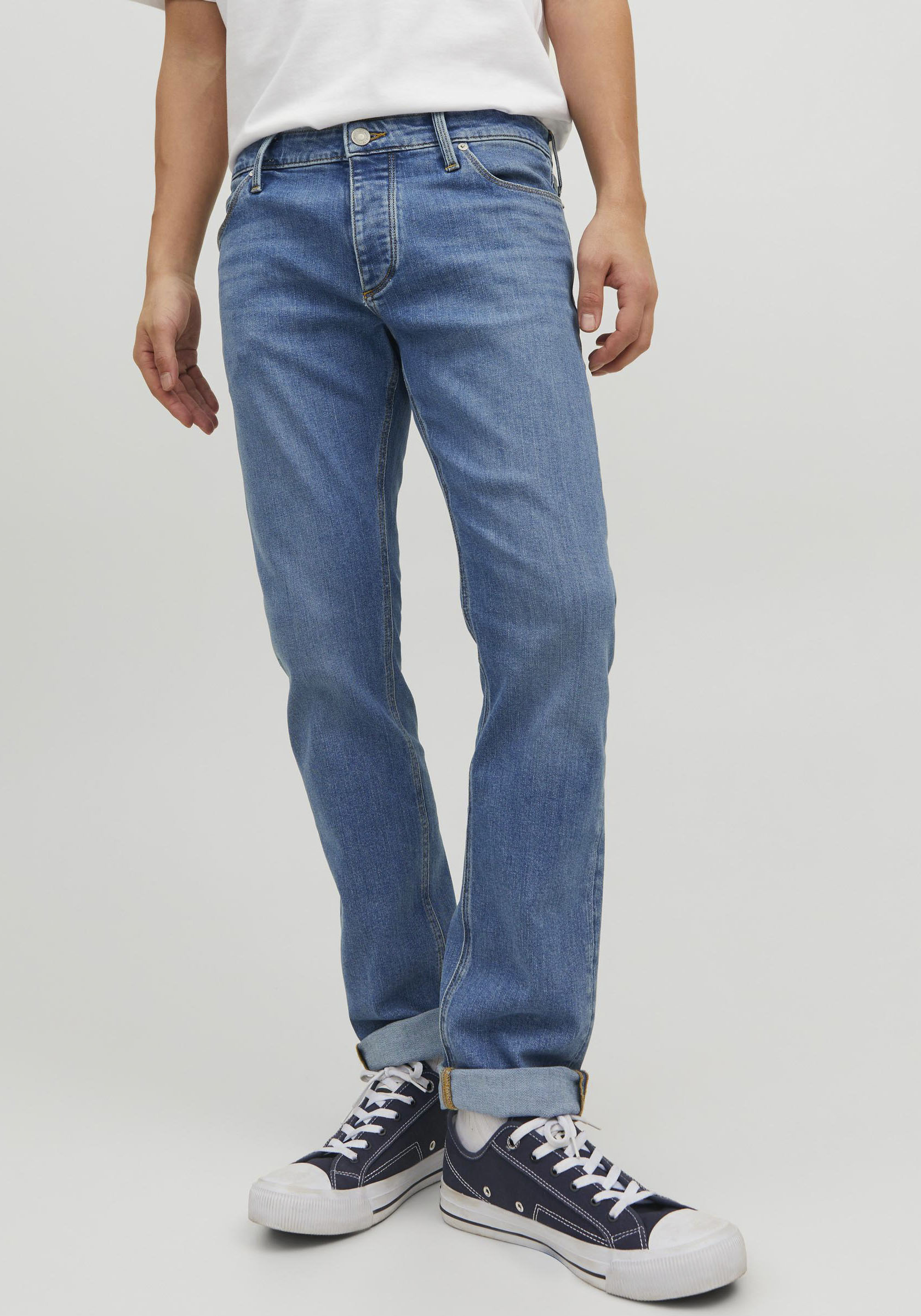 Jack & Jones Slim-fit-Jeans »JJIGLENN JJEVAN AM 377 LID« von Jack & Jones