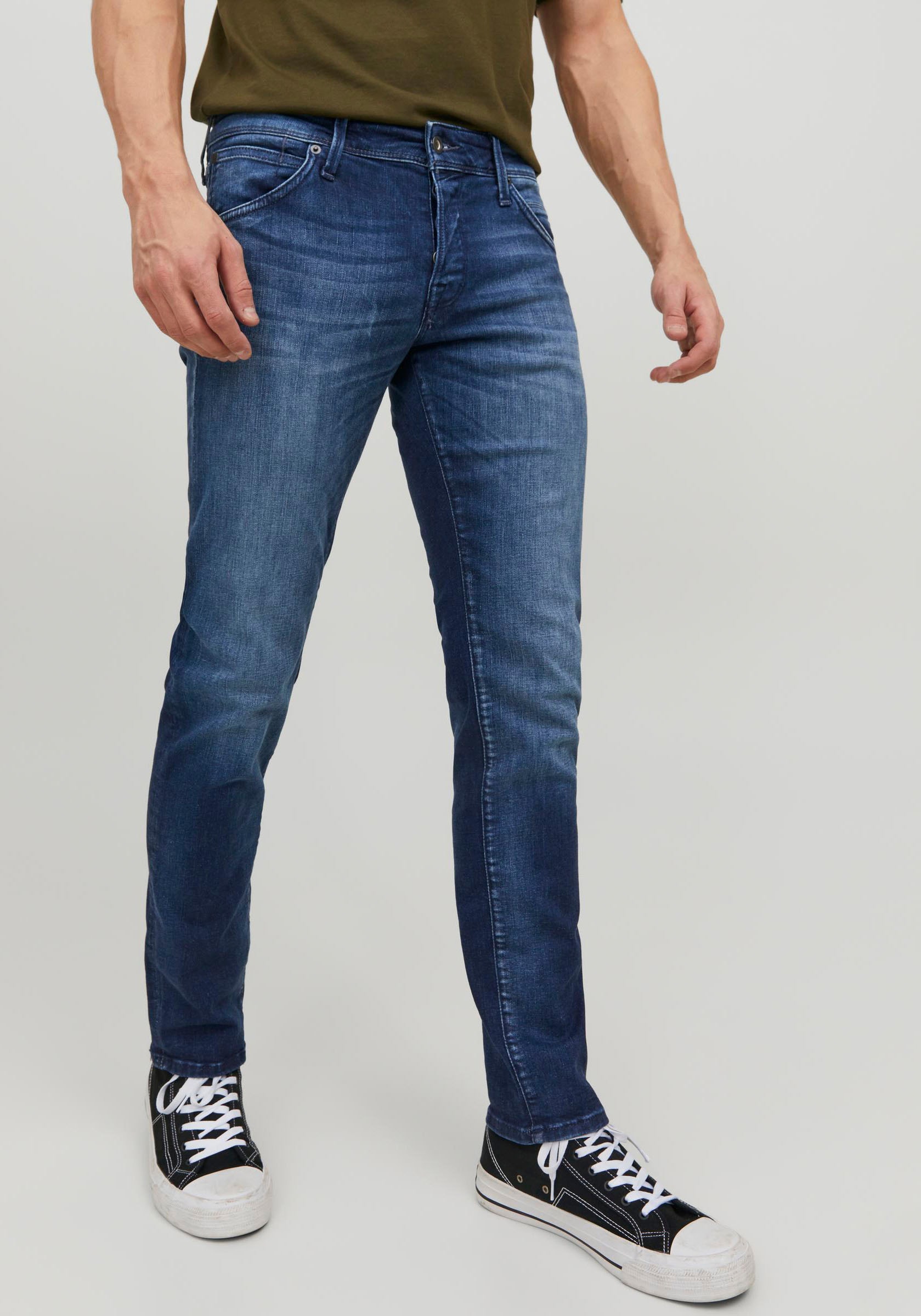 Jack & Jones Slim-fit-Jeans »JJIGLENN JJFOX JOS 047 50SPS« von Jack & Jones