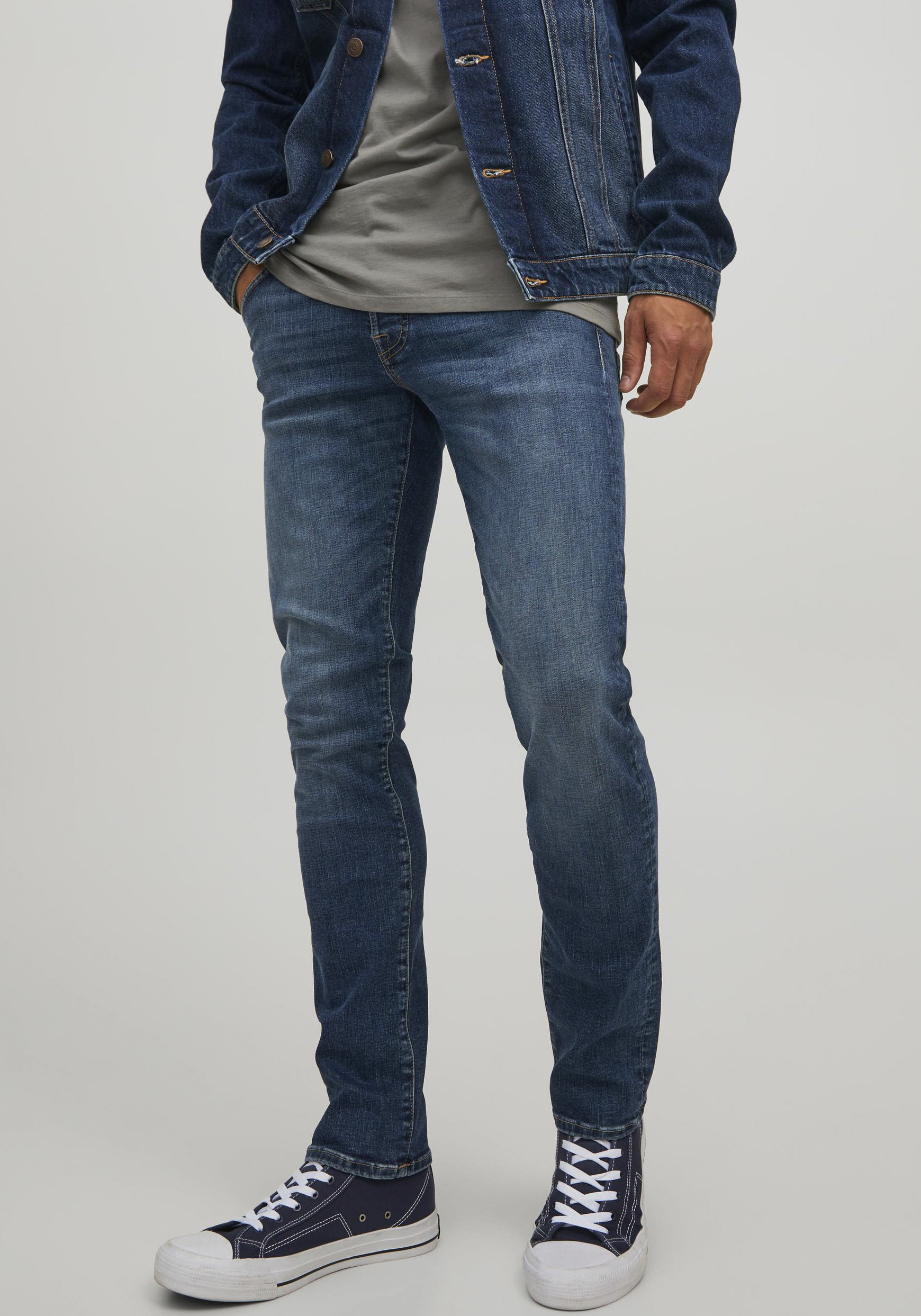 Jack & Jones Slim-fit-Jeans »JJIGLENN JJFOX JOS 047 50SPS« von Jack & Jones