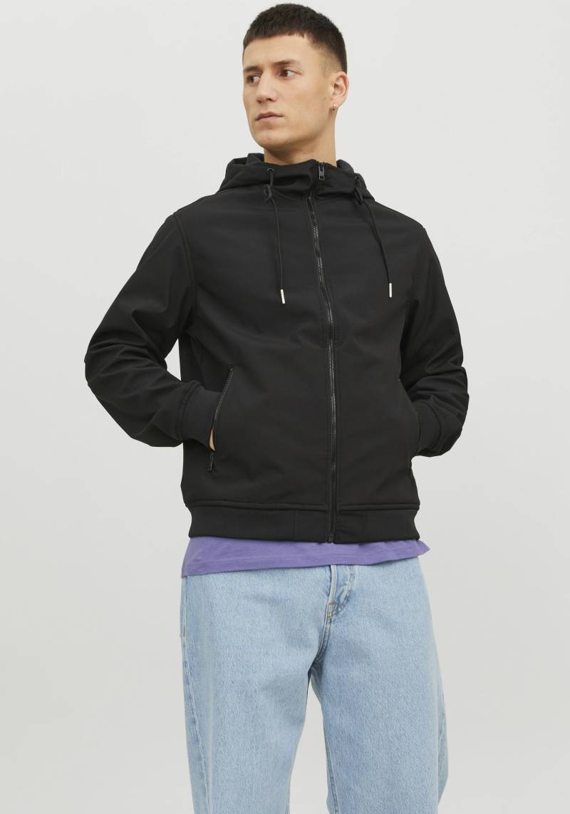 Jack & Jones Softshelljacke »JJEBASIC SOFTSHELL HOOD NOOS«, mit Kapuze von Jack & Jones