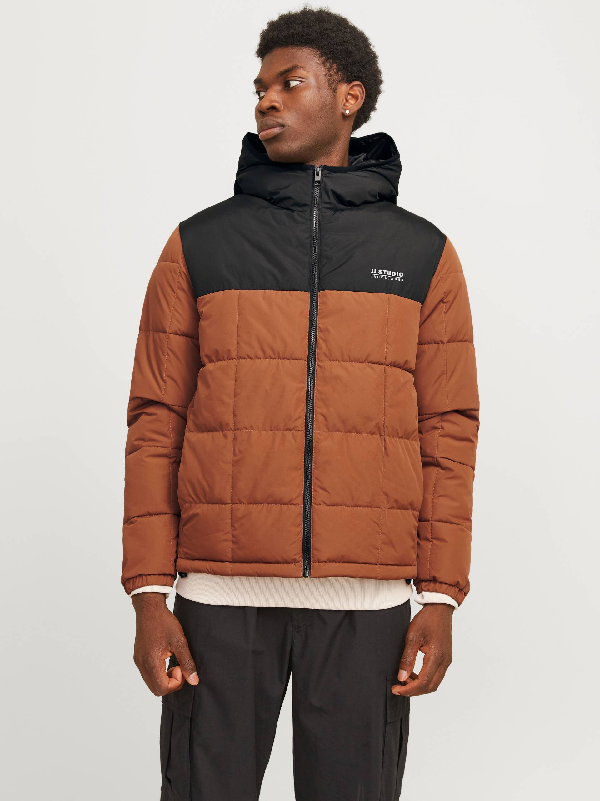 Jack & Jones Steppjacke »JJBEN SQUARE HOOD JACKET«, mit Kapuze von Jack & Jones