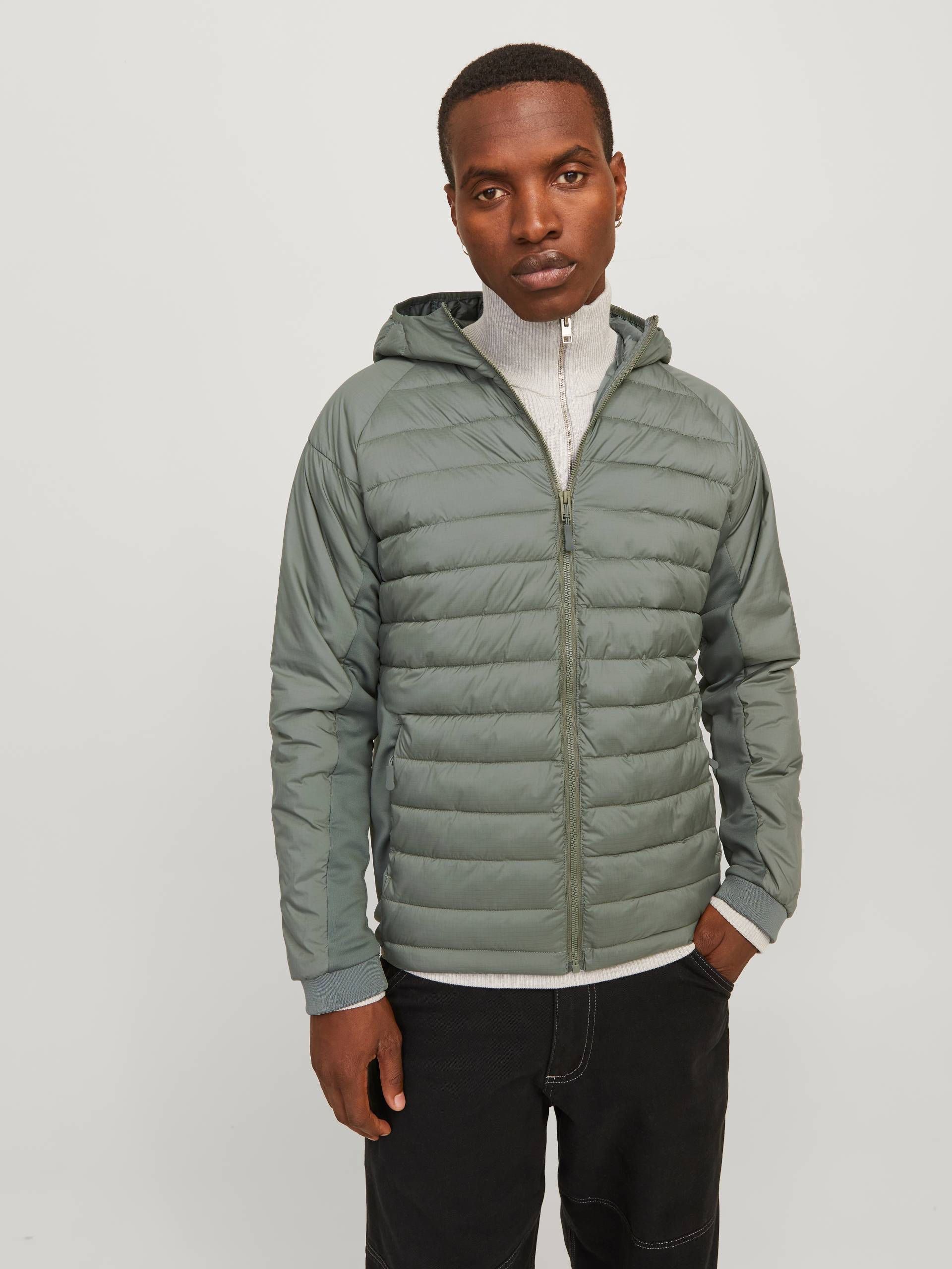 Jack & Jones Steppjacke »JJESTATE HYBRID JACKET NOOS«, mit Kapuze, mit Kapuze von Jack & Jones