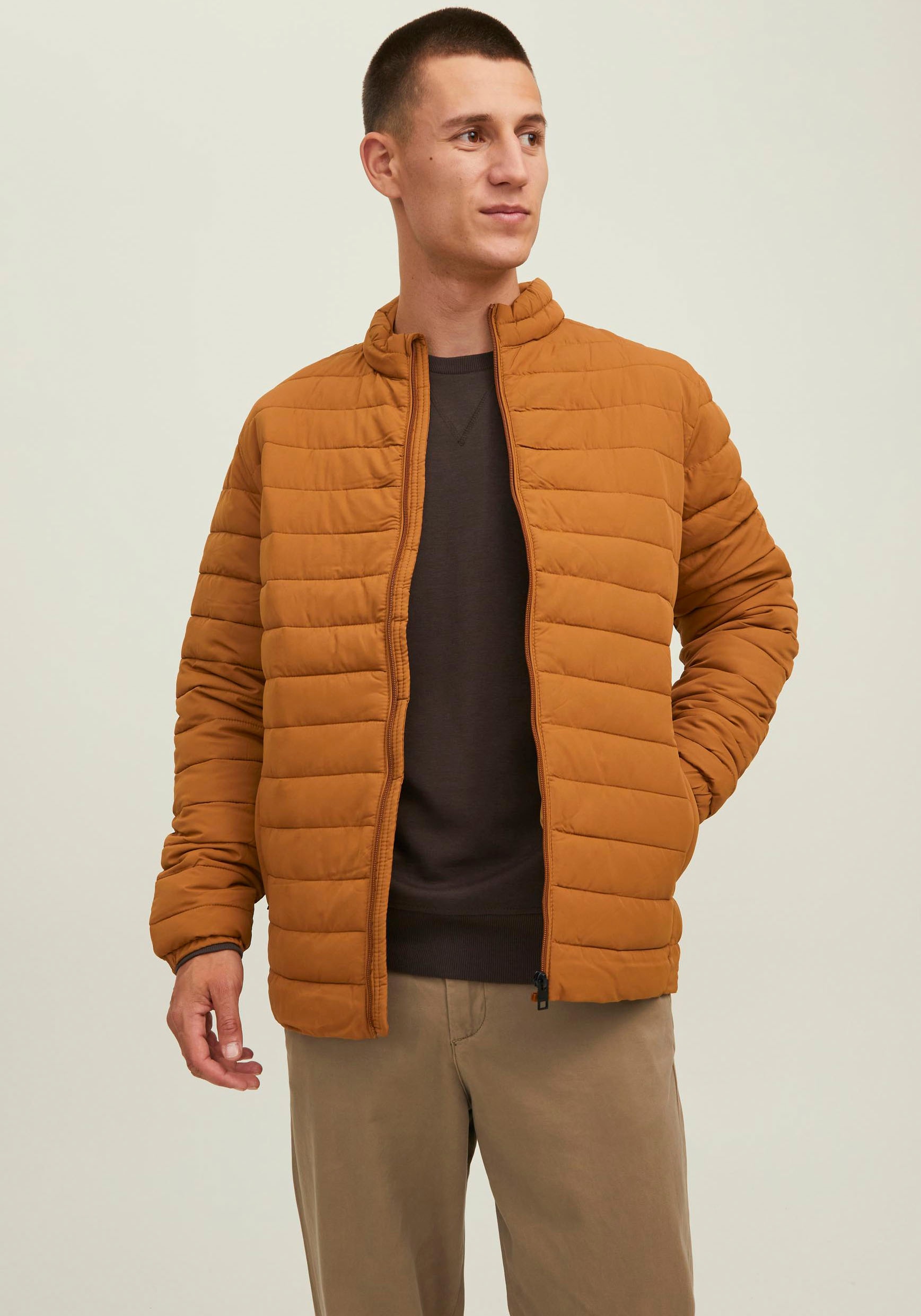 Jack & Jones Steppjacke »RECYCLE PUFFER COLLAR« von Jack & Jones