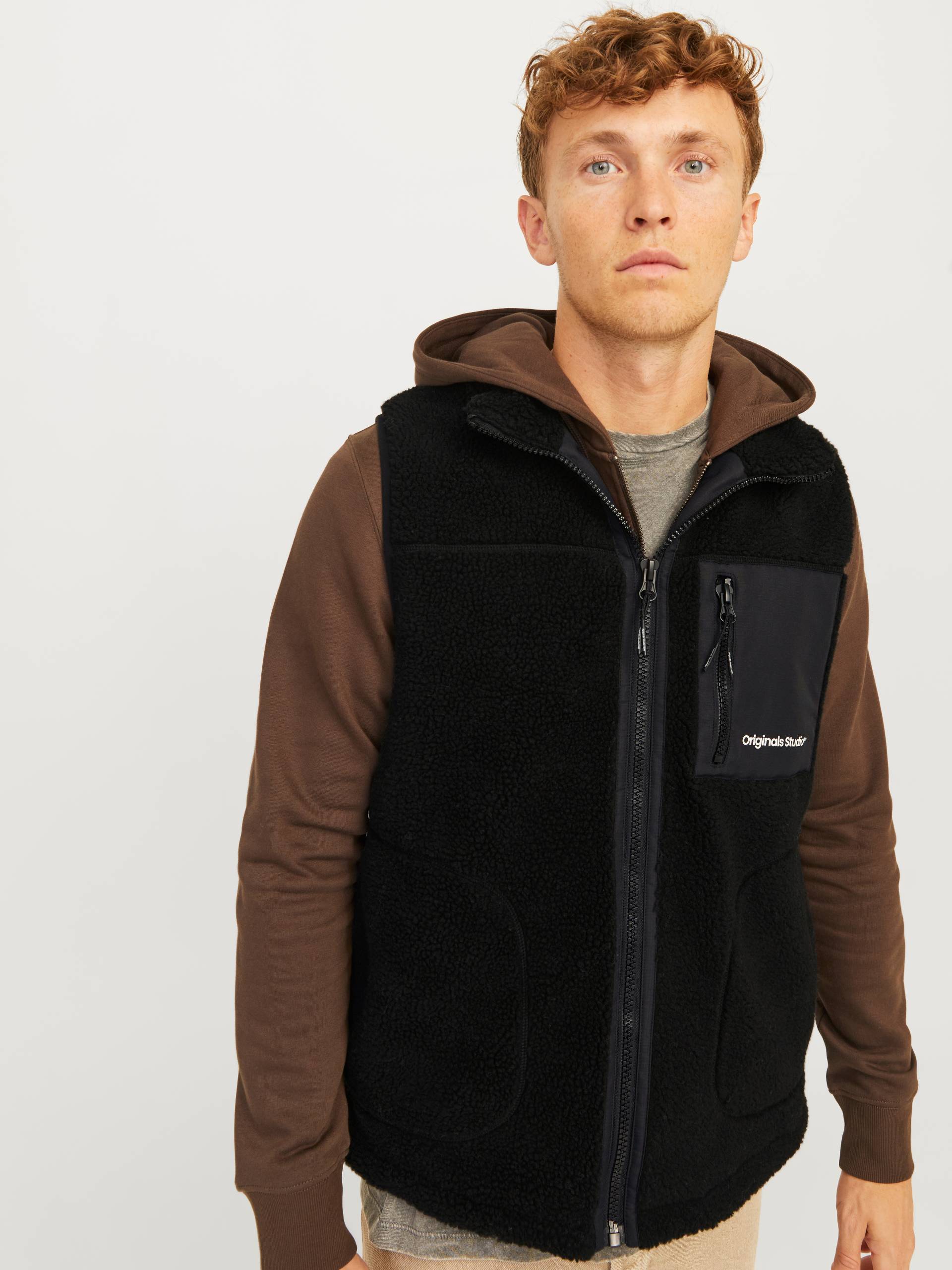 Jack & Jones Steppweste »JORVESTERBRO TEDDY BODYWARMER AW24 NOOS« von Jack & Jones