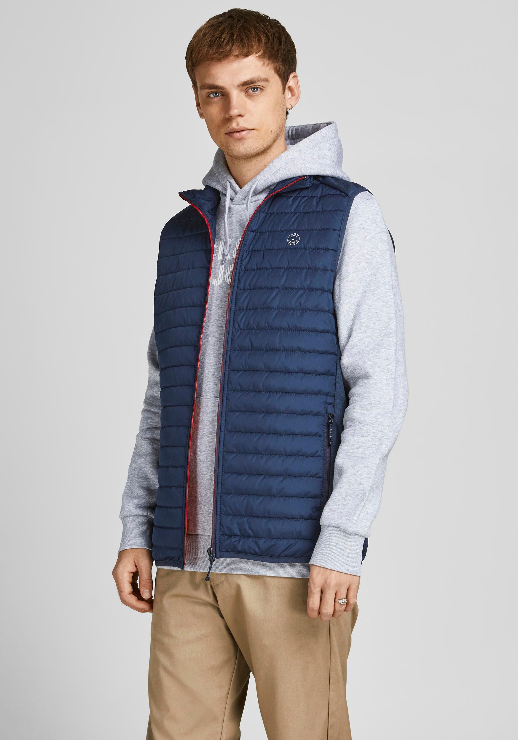 Jack & Jones Steppweste »MULTI BODYWARMER COLLAR« von Jack & Jones