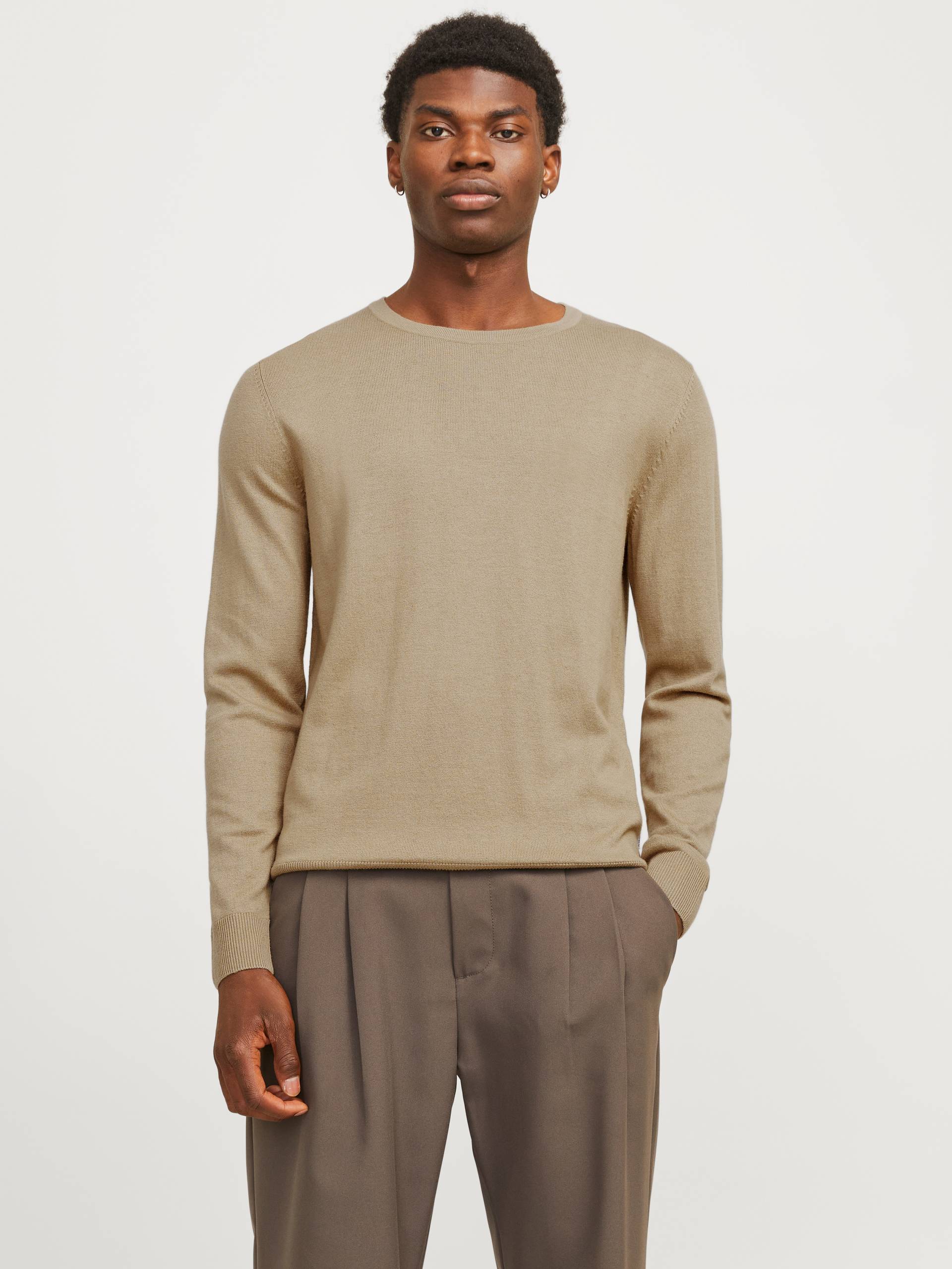 Jack & Jones Strickpullover »JJEEMIL KNIT CREW NECK NOOS«, mit Rundhalsausschnitt von Jack & Jones