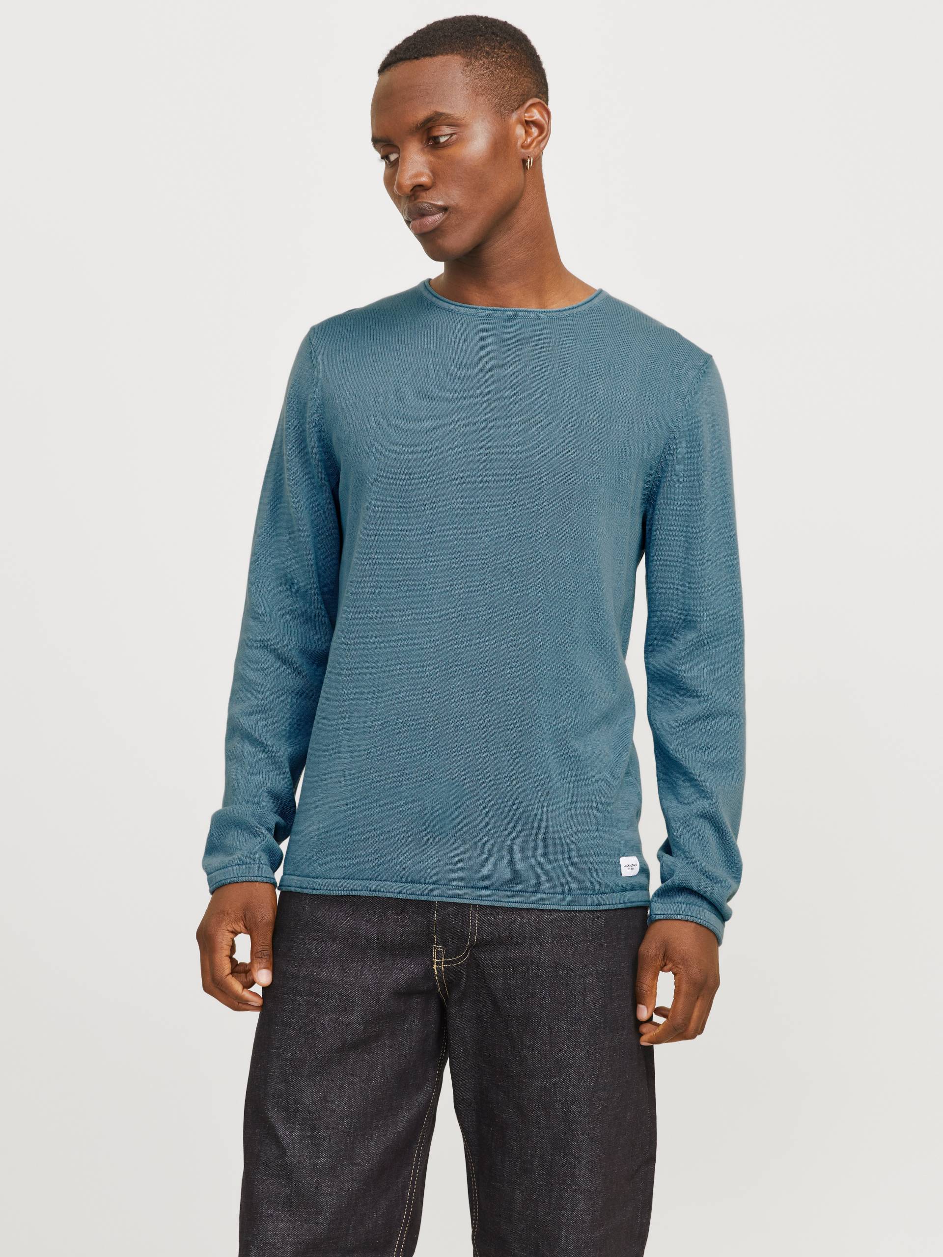 Jack & Jones Strickpullover »JJELEO KNIT CREW NECK NOOS«, mit Rundhalsausschnitt von Jack & Jones