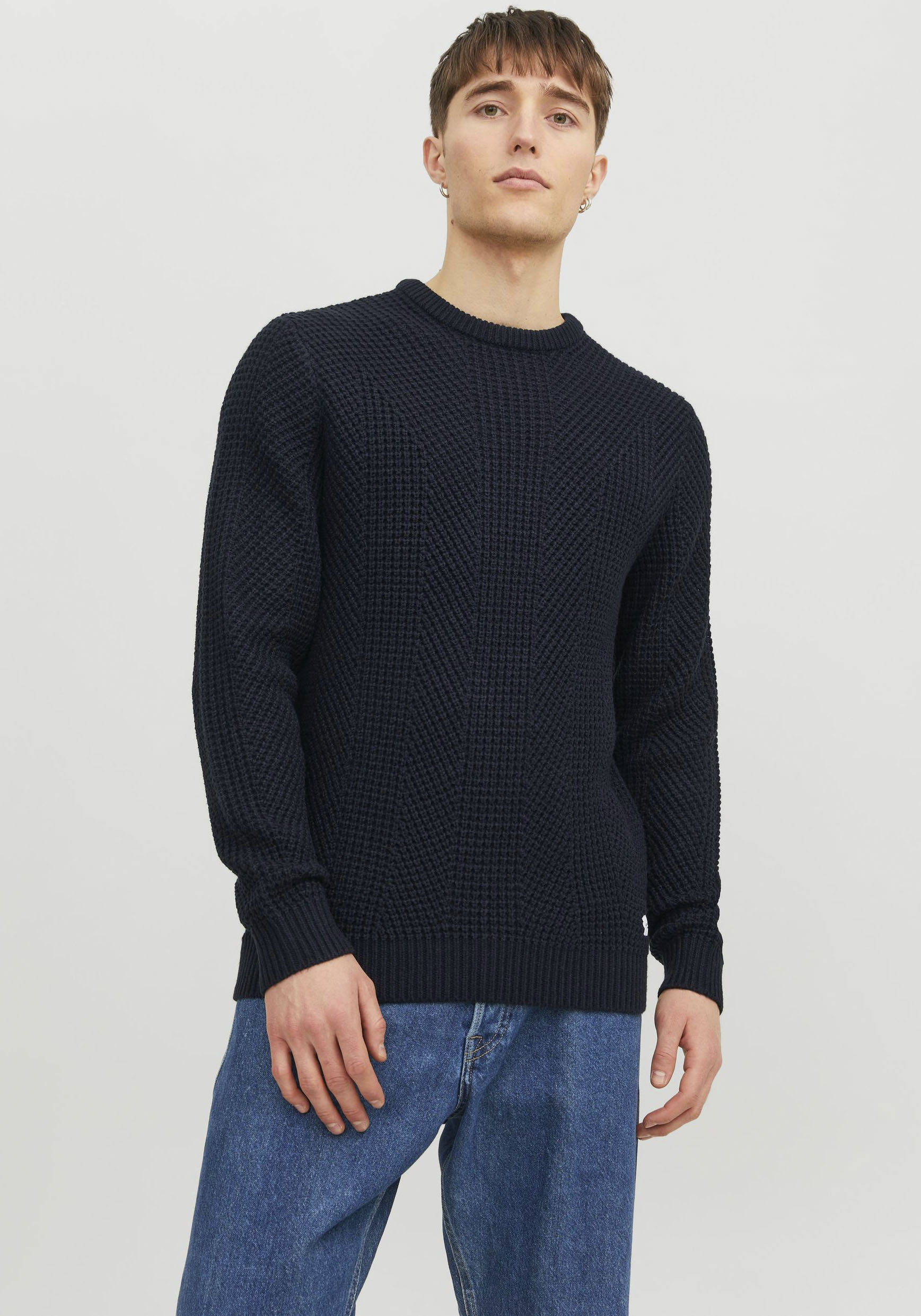 Jack & Jones Strickpullover »JJSTANDFORD KNIT CREW NECK« von Jack & Jones