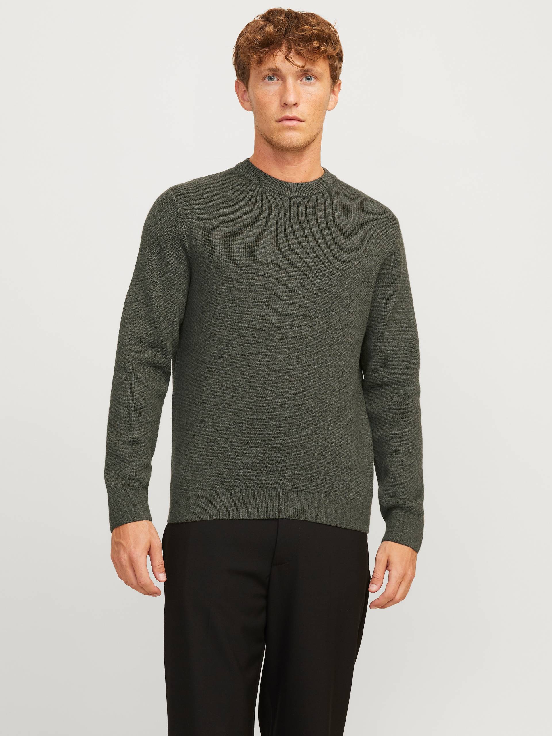 Jack & Jones Strickpullover »JPRBLAMILANO STITCH KNIT CREW NECK SN« von Jack & Jones