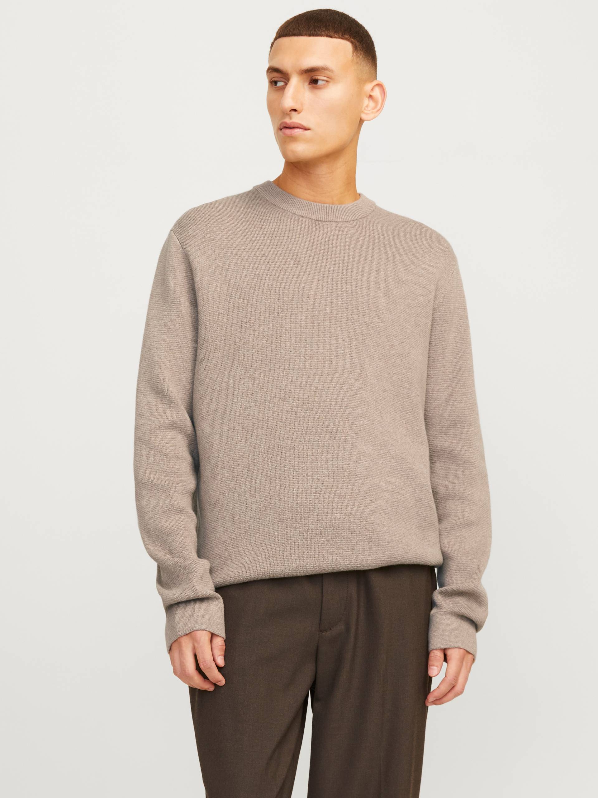 Jack & Jones Strickpullover »JPRBLAMILANO STITCH KNIT CREW NECK SN« von Jack & Jones