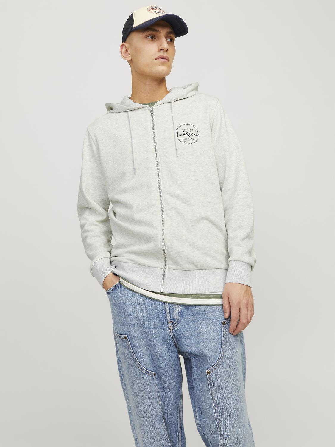 Jack & Jones Sweatjacke »JJFOREST SWEAT ZIP HOOD« von Jack & Jones