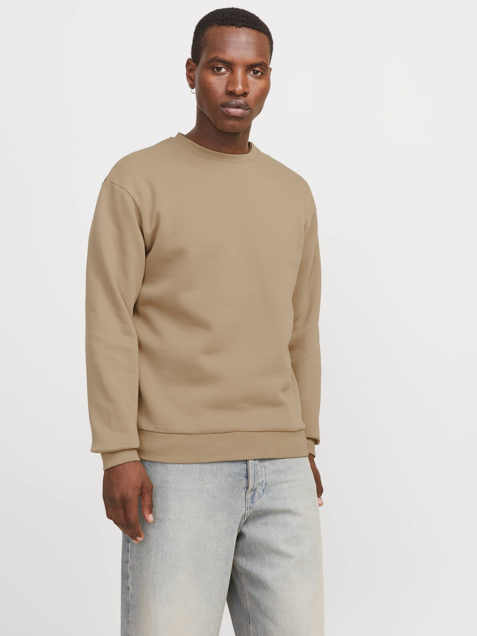 Jack & Jones Sweatshirt »JJEBRADLEY SWEAT CREW NOOS«, mit Rippbündchen von Jack & Jones