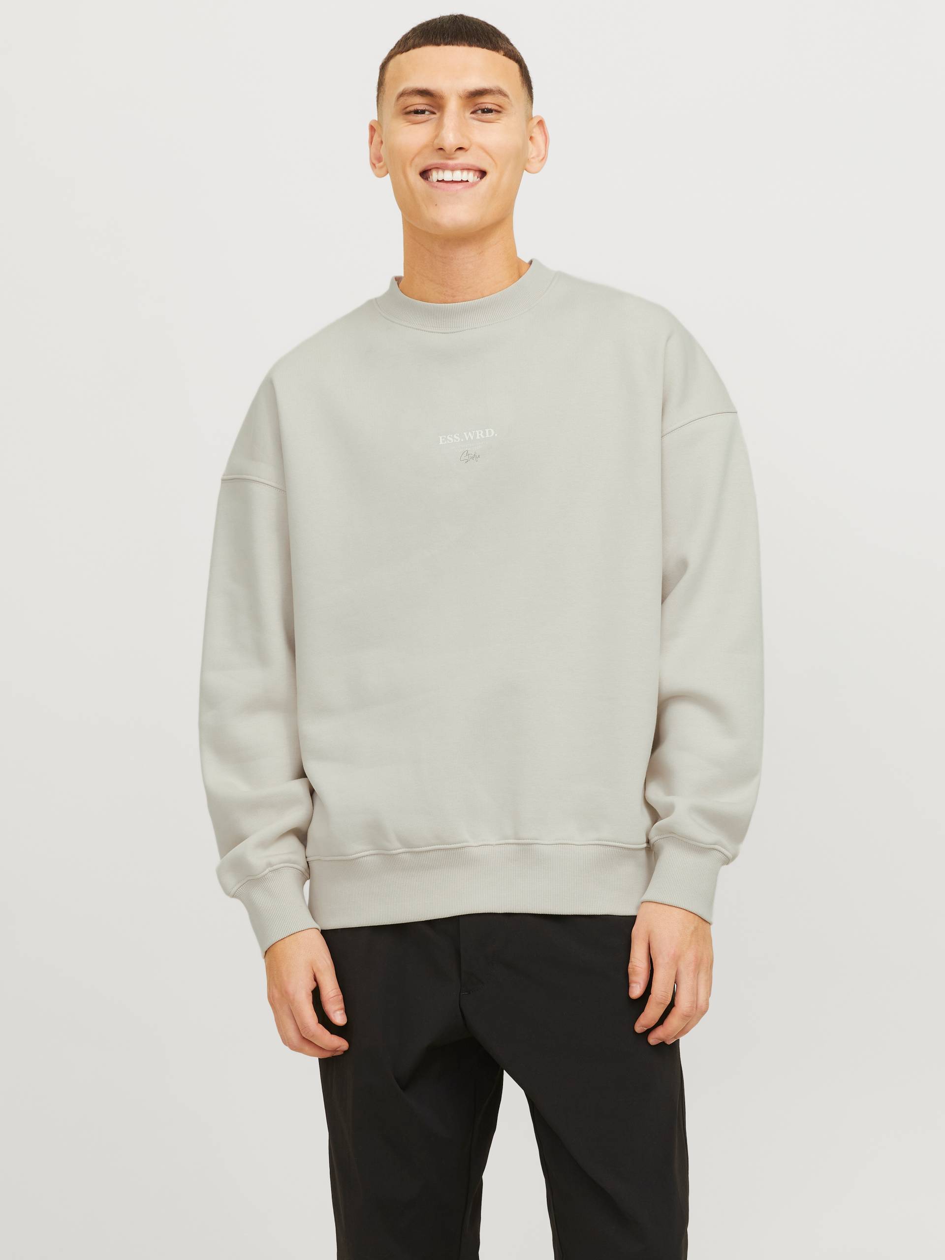 Jack & Jones Sweatshirt »JJEURBAN EDGE STUDIO SWEAT CREW NOOS«, mit Front und Back Print von Jack & Jones