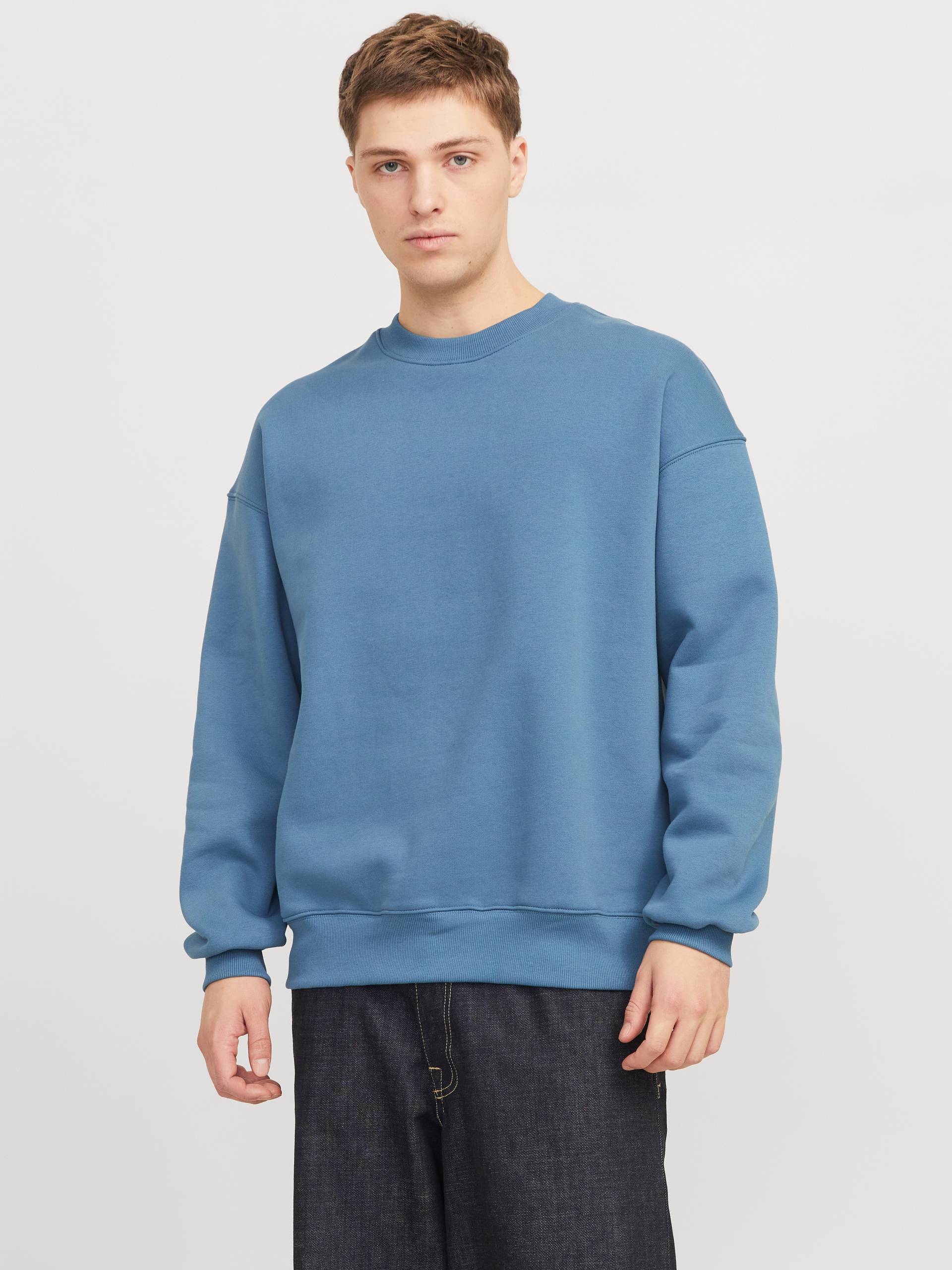 Jack & Jones Sweatshirt »JJEURBAN EDGE SWEAT CREW NECK NOOS«, mit Rippbündchen von Jack & Jones