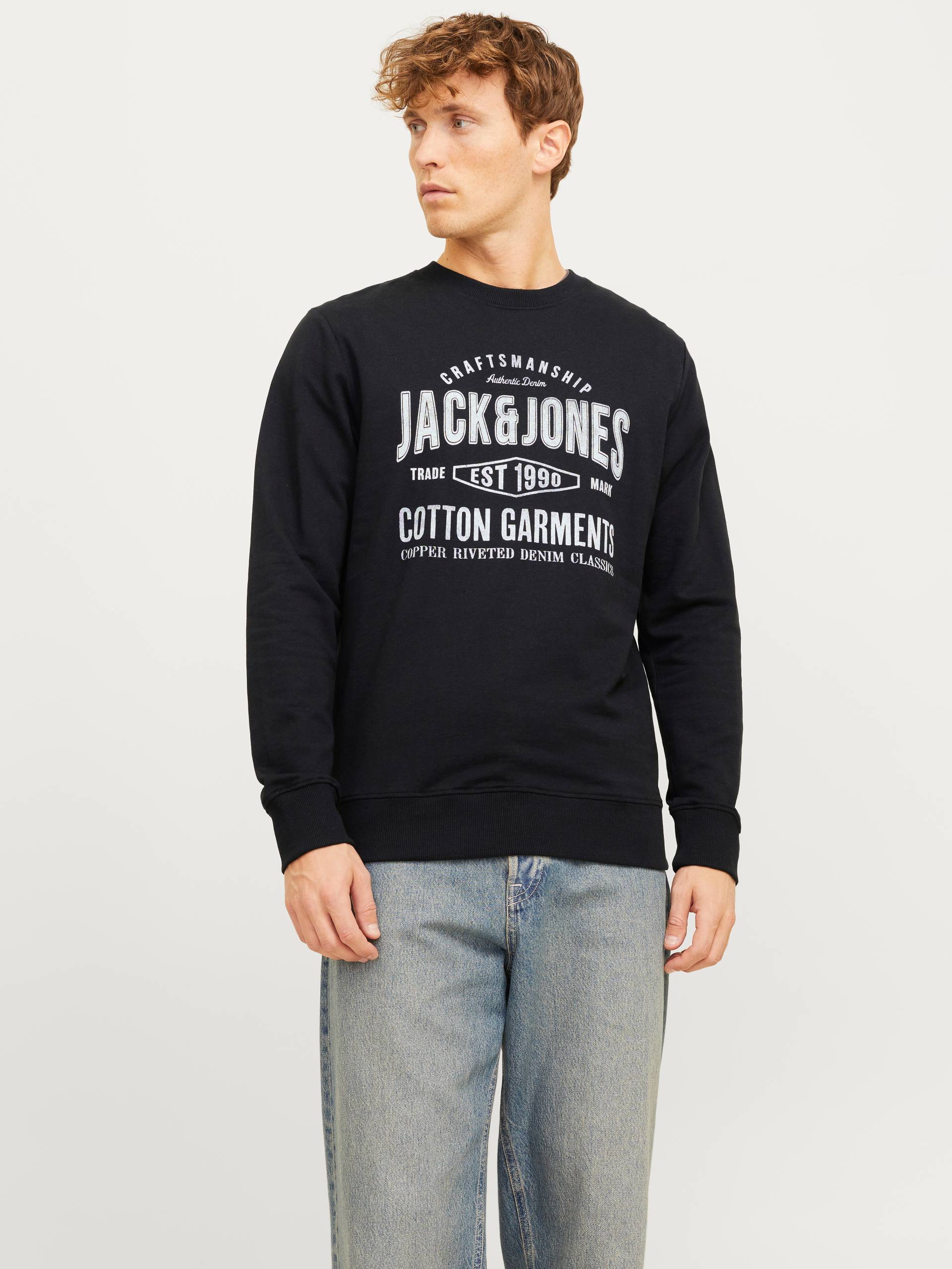 Jack & Jones Sweatshirt »JJJEANS SWEAT O-NECK« von Jack & Jones