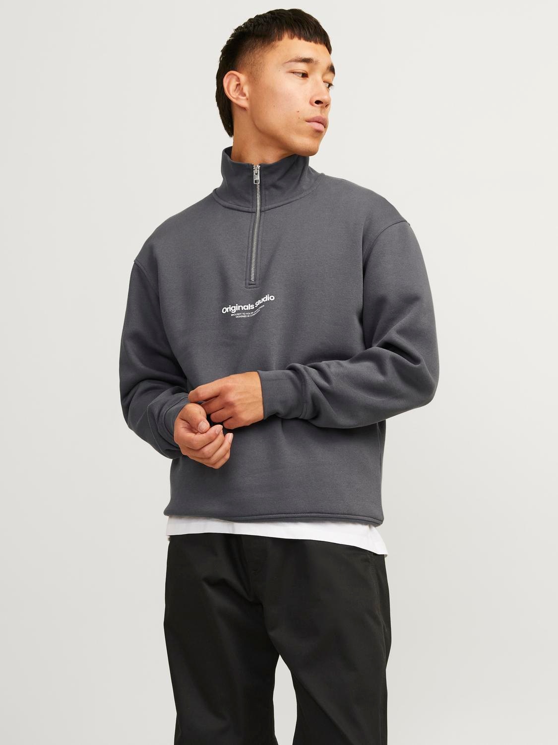 Jack & Jones Sweatshirt »JORVESTERBRO SWEAT QUARTER ZIP HN NOOS« von Jack & Jones