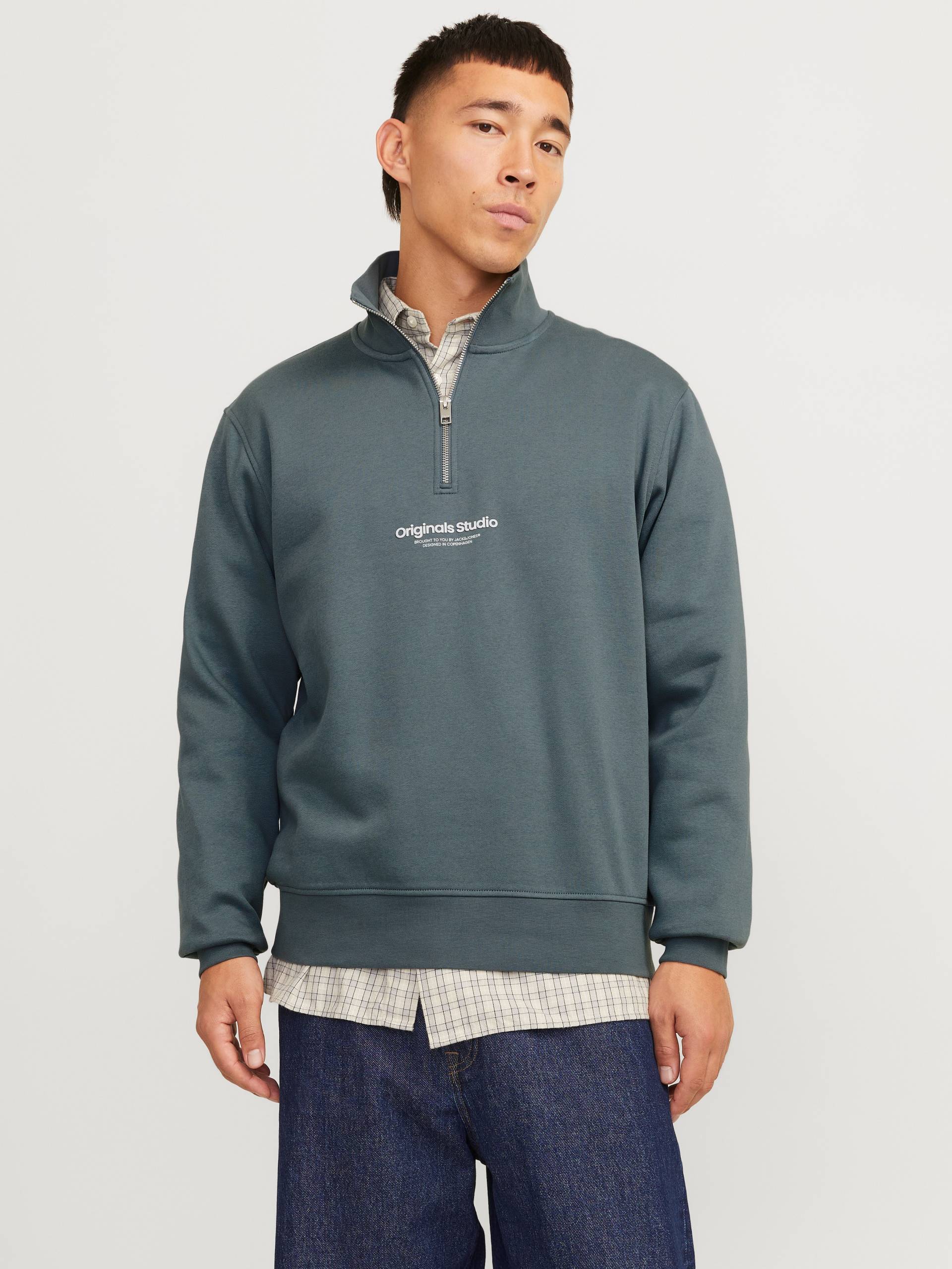 Jack & Jones Sweatshirt »JORVESTERBRO SWEAT QUARTER ZIP HN NOOS« von Jack & Jones