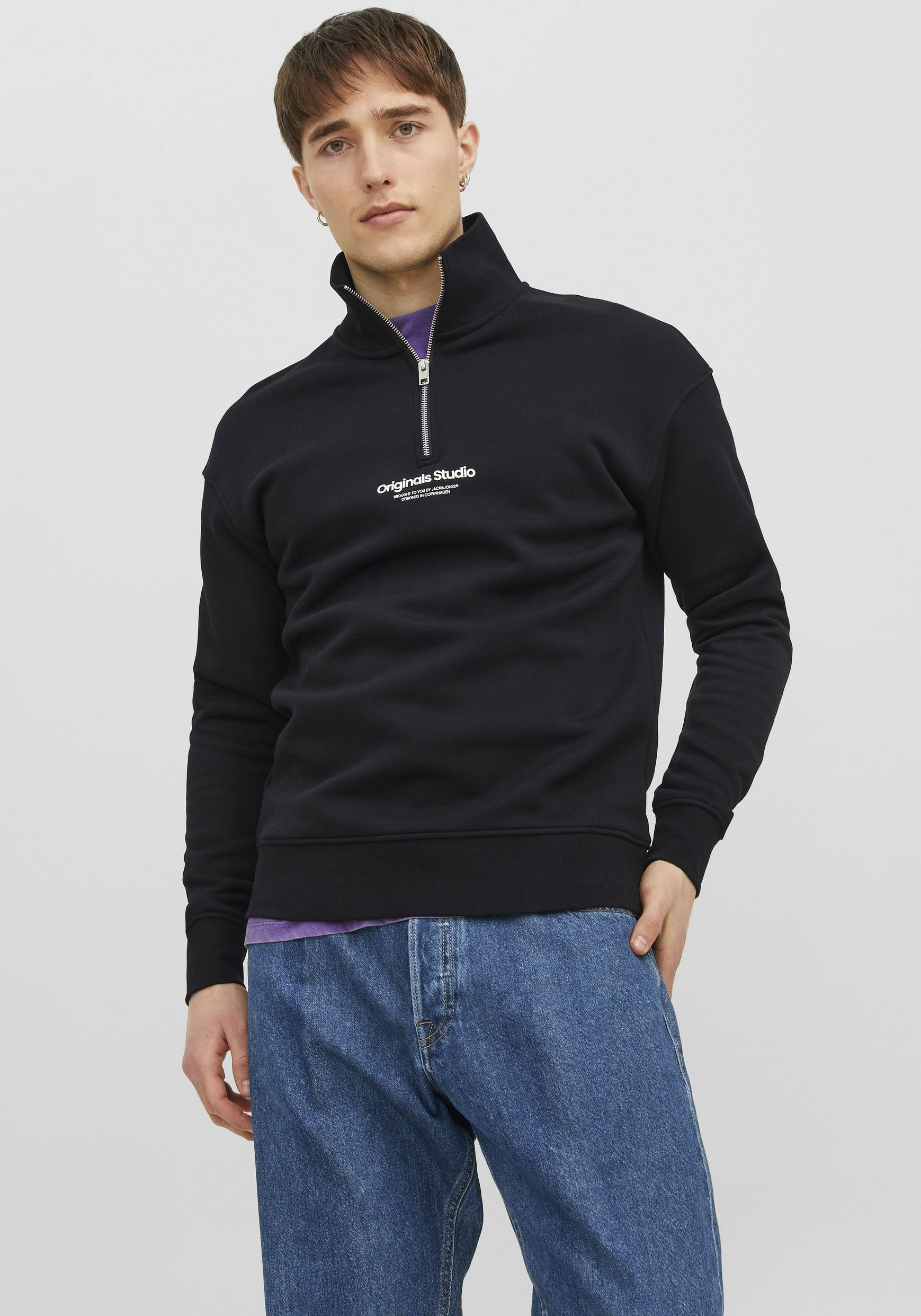 Jack & Jones Sweatshirt »JORVESTERBRO SWEAT QUARTER ZIP HN NOOS« Jack & Jones Sweatshirt »JORVESTERBRO SWEAT QUARTER ZIP HN NOOS« von Jack & Jones