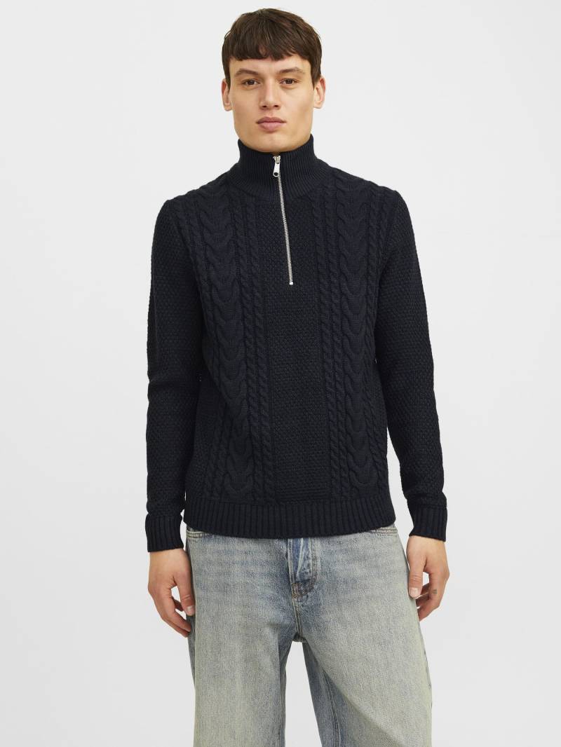 Jack & Jones Troyer »JJCRAIG KNIT HALF ZIP«, mit Zopfmuster von Jack & Jones