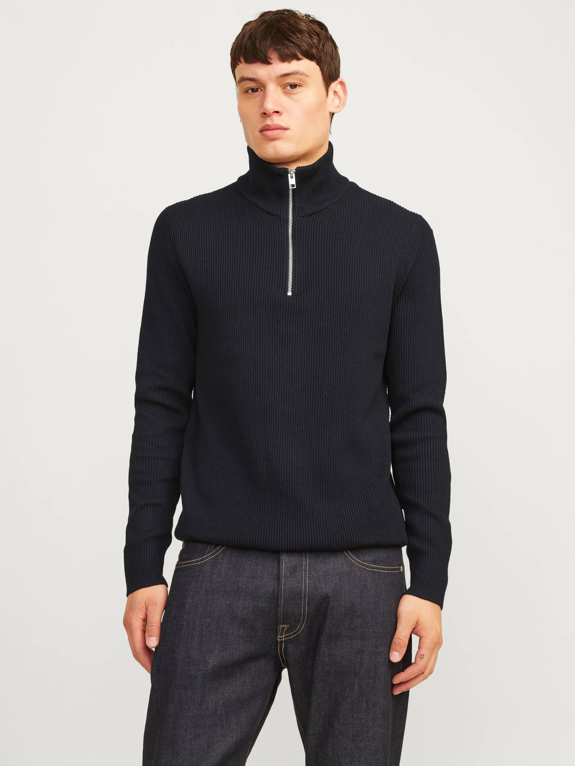 Jack & Jones Troyer »JJEPERFECT KNIT HALF ZIP SN« von Jack & Jones