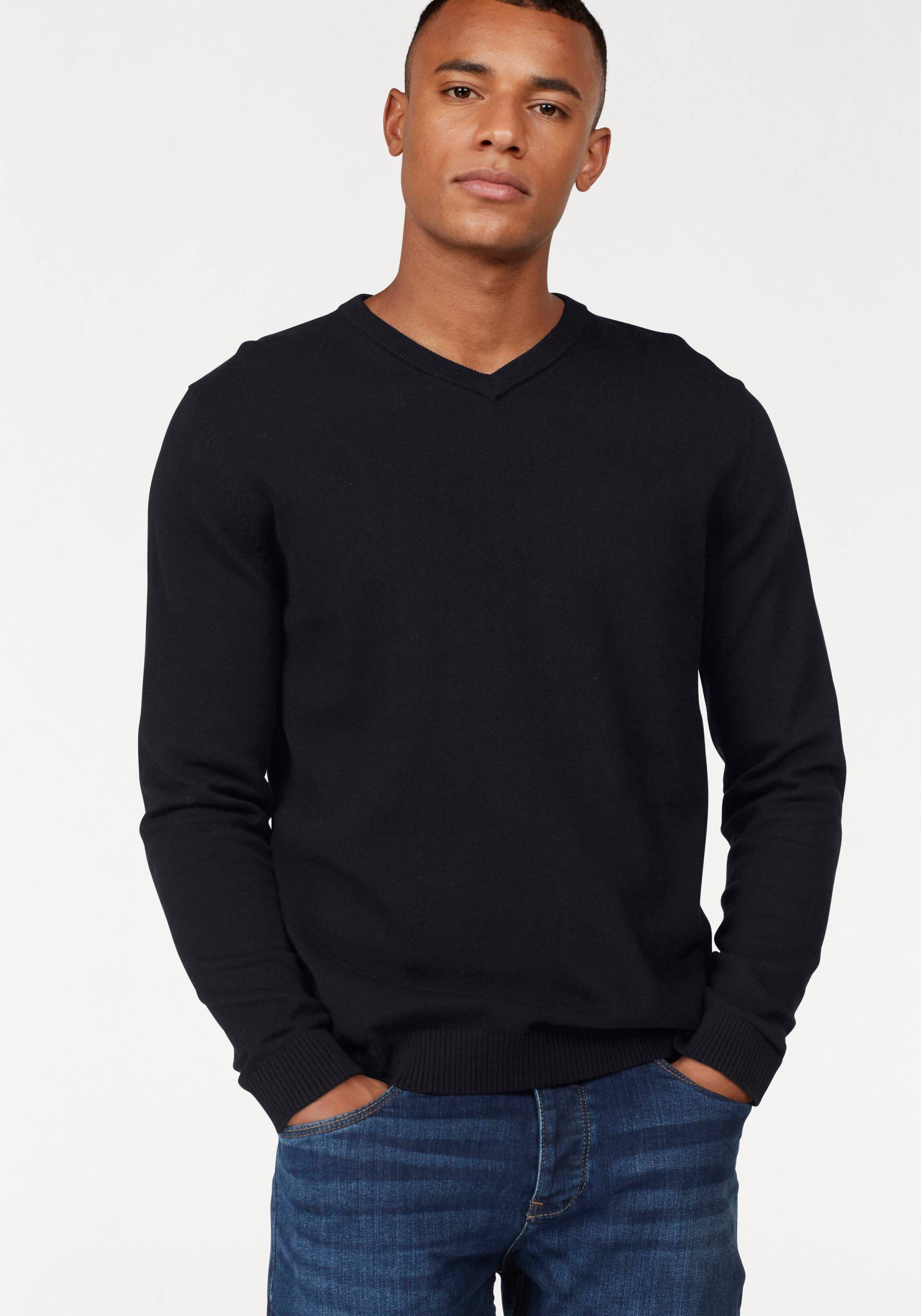 Jack & Jones V-Ausschnitt-Pullover »JJEBASIC KNIT V-NECK« Jack & Jones V-Ausschnitt-Pullover »JJEBASIC KNIT V-NECK« von Jack & Jones