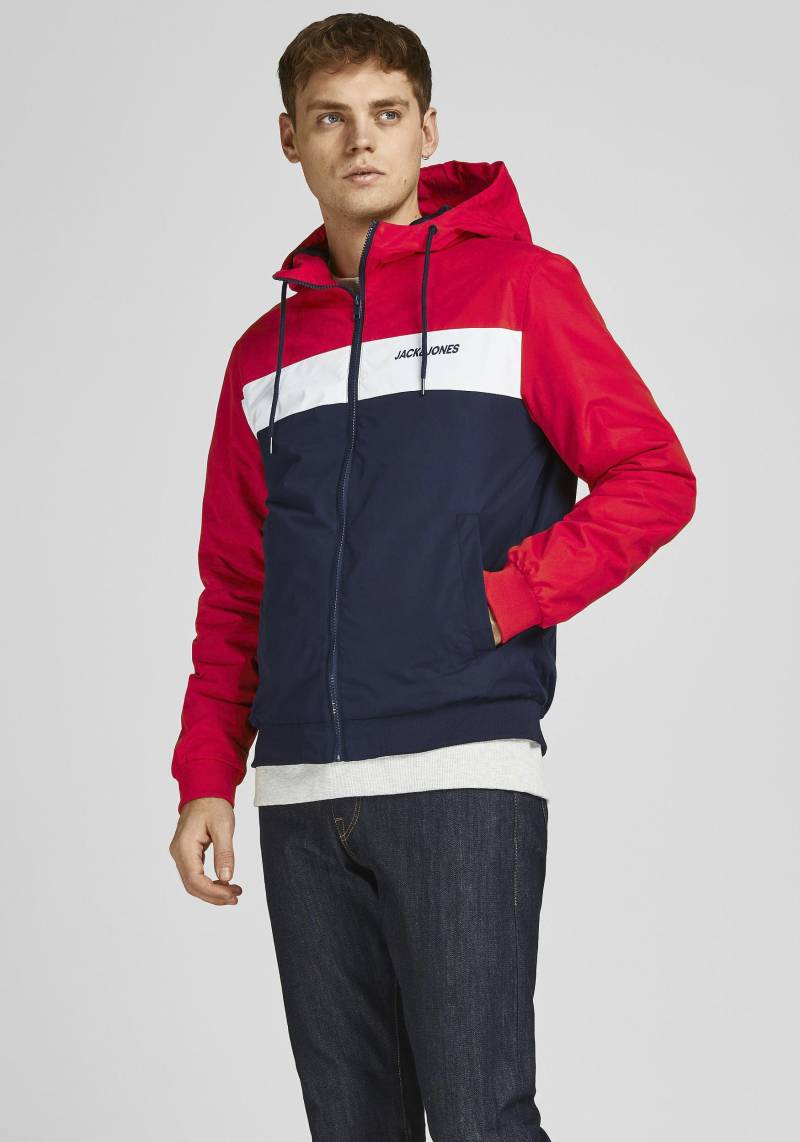 Jack & Jones Windbreaker »RUSH BLOCKING HOOD BOMBER«, mit Kapuze von Jack & Jones