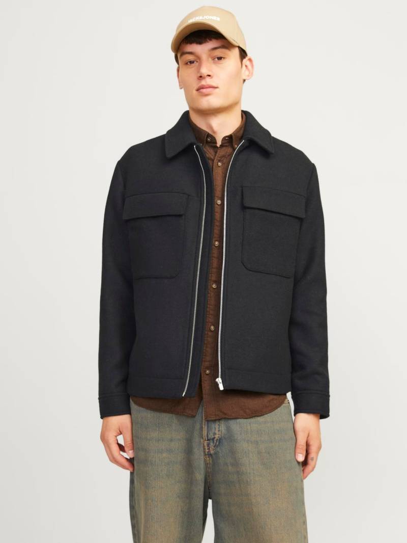 Jack & Jones Wolljacke »JPRBLURUSSEL WOOL BLEND JACKET SN«, ohne Kapuze von Jack & Jones