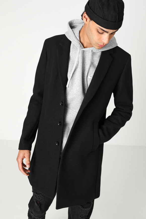 Jack & Jones Wollmantel | Schwarz | Herren | L Jack & Jones Wollmantel | Schwarz | Herren | L von Jack & Jones