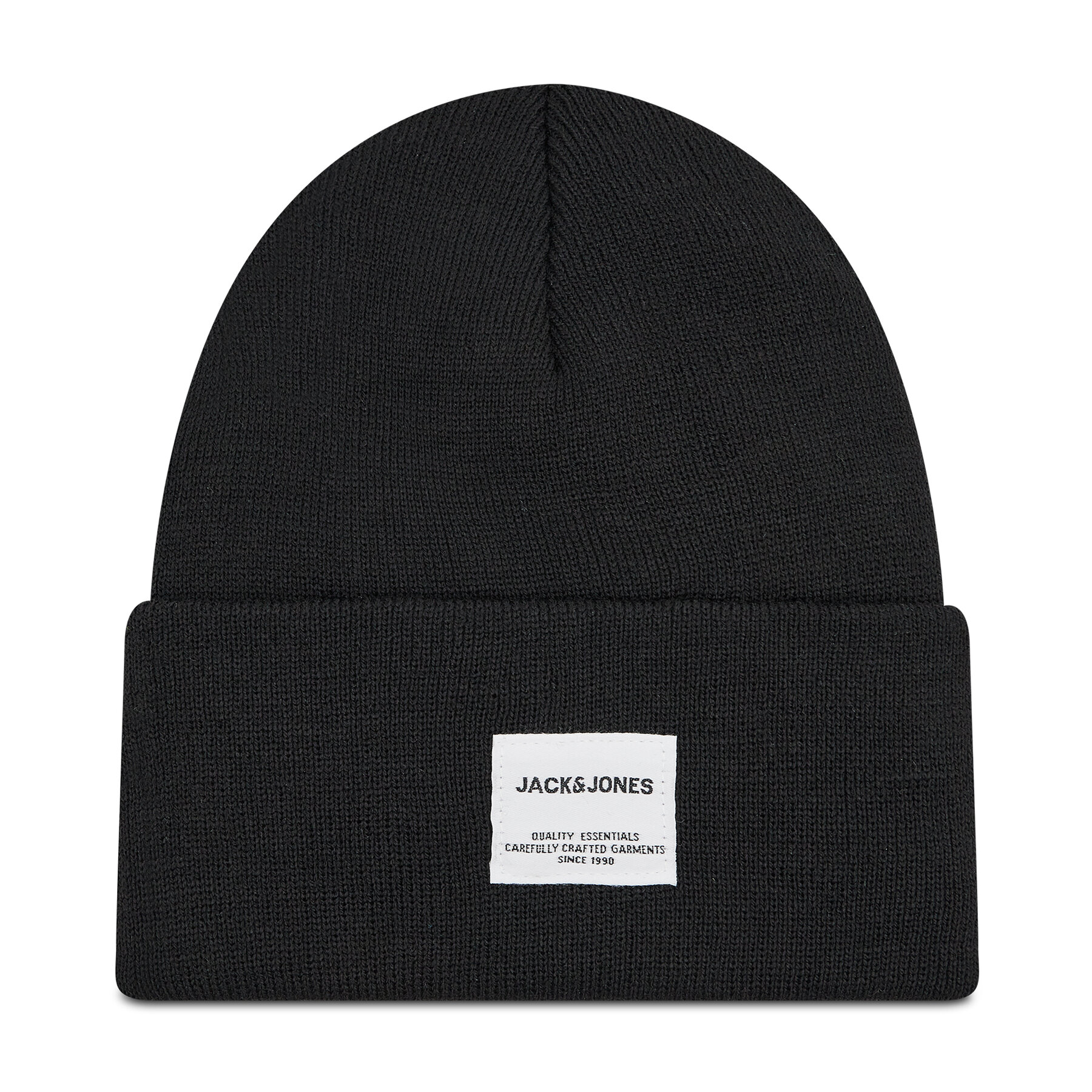 Mütze Jack&Jones Jaclong Knit Beanie 12150627 Schwarz von Jack&Jones