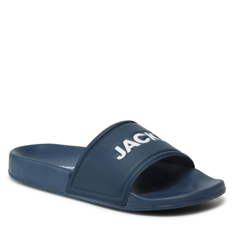 Pantoletten Jack&Jones Jfwlarry 12184277 Dunkelblau von Jack&Jones