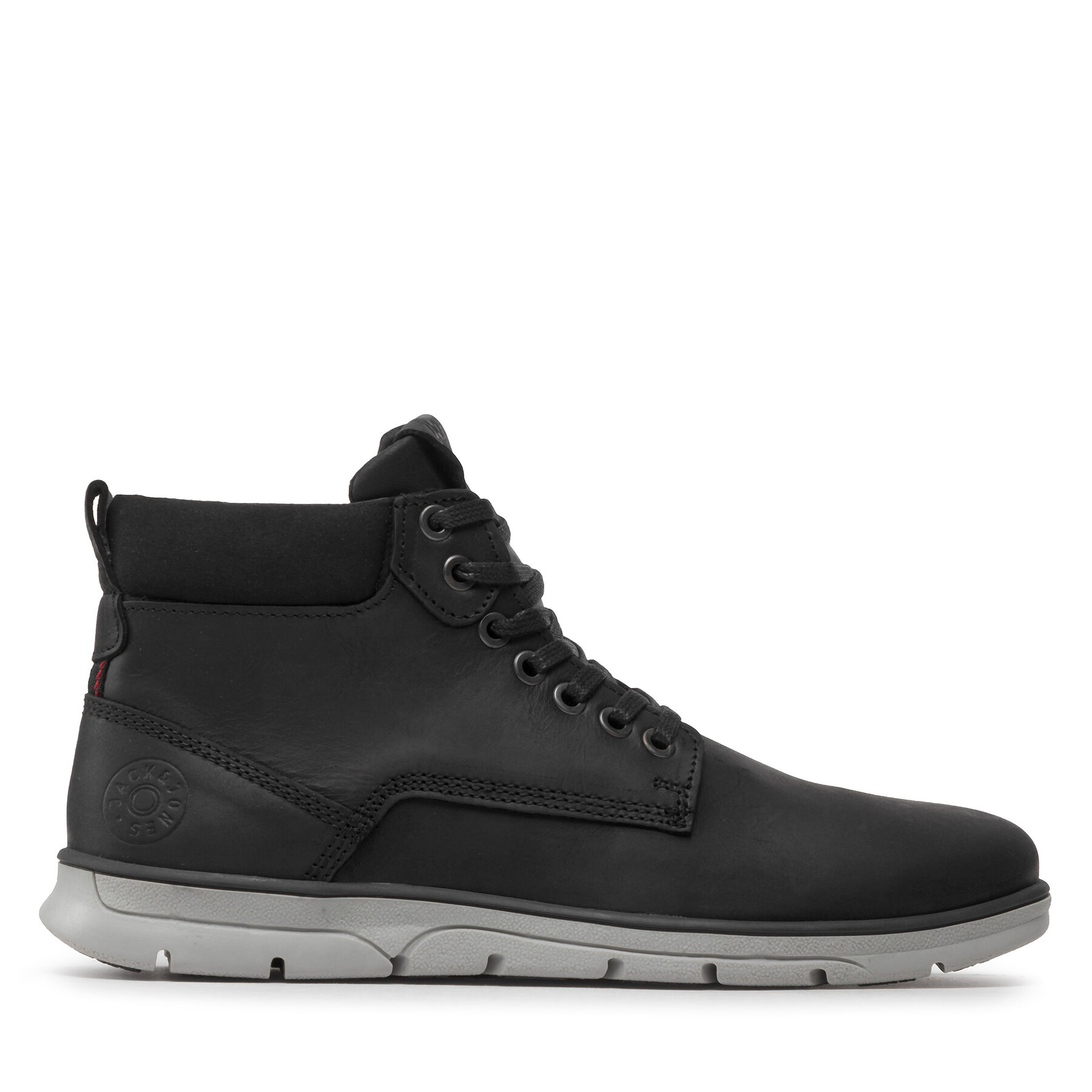 Schnürschuhe Jack&Jones Jfwtubar Leather 12159517 Schwarz von Jack&Jones