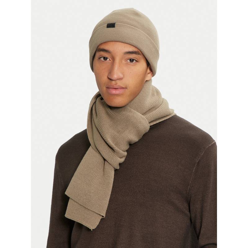 Set Schal und Mütze Jack&Jones 12163827 Beige von Jack&Jones