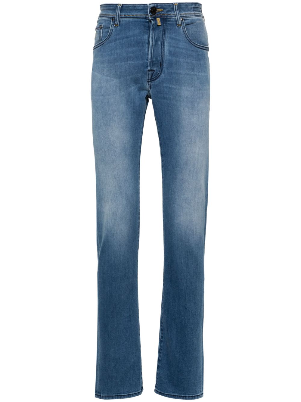 Jacob Cohën Bard mid-rise slim-cut jeans - Blue von Jacob Cohën