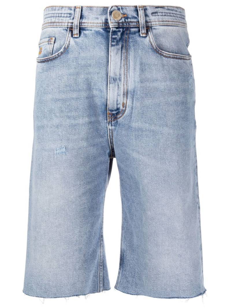 Jacob Cohën Billie denim knee-length shorts - Blue von Jacob Cohën