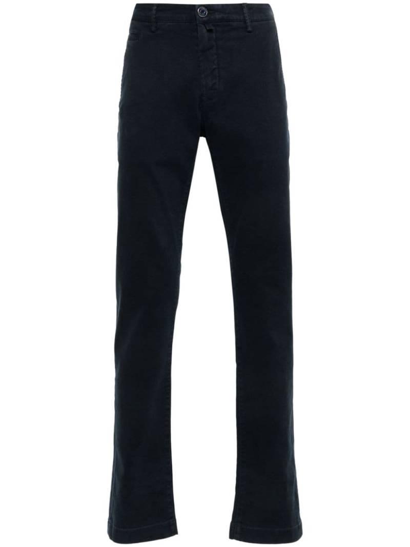 Jacob Cohën Bobby low-rise slim-fit chinos - Blue von Jacob Cohën